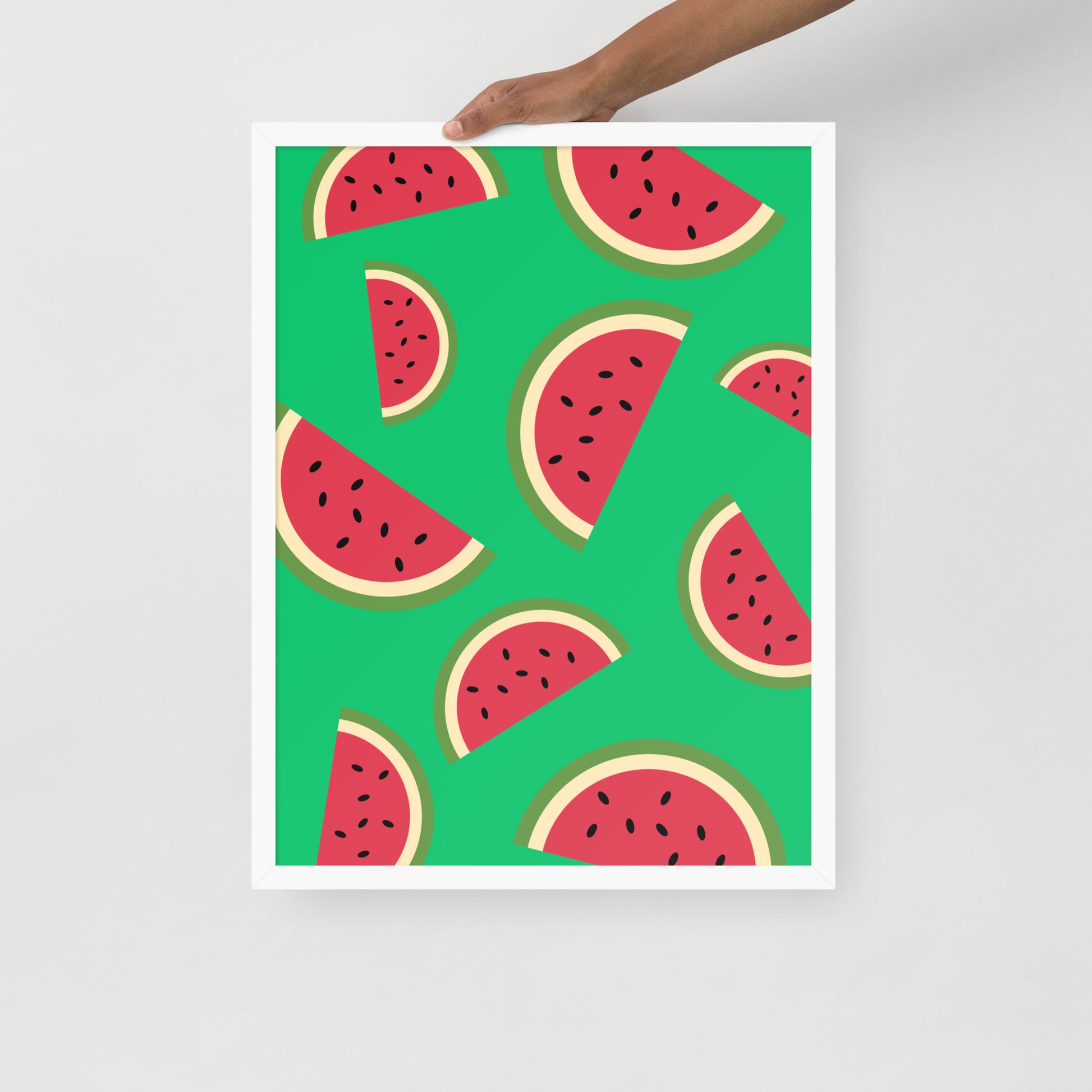 WATERMELON Framed poster - ASHRILEYPRINTS