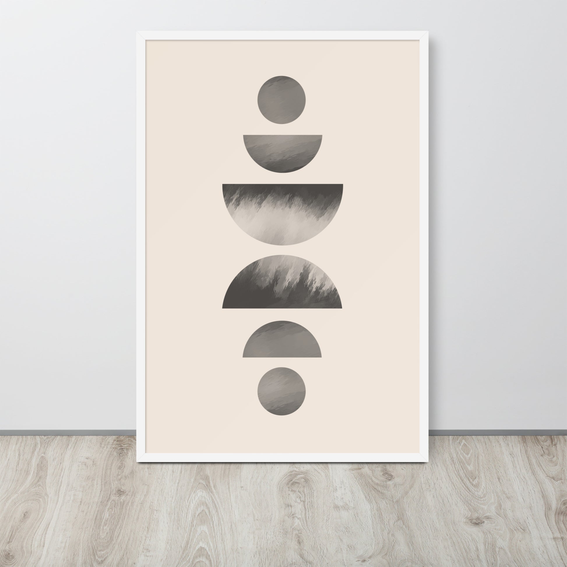 ABSTRACT CIRCLES Framed poster - ASHRILEYPRINTS