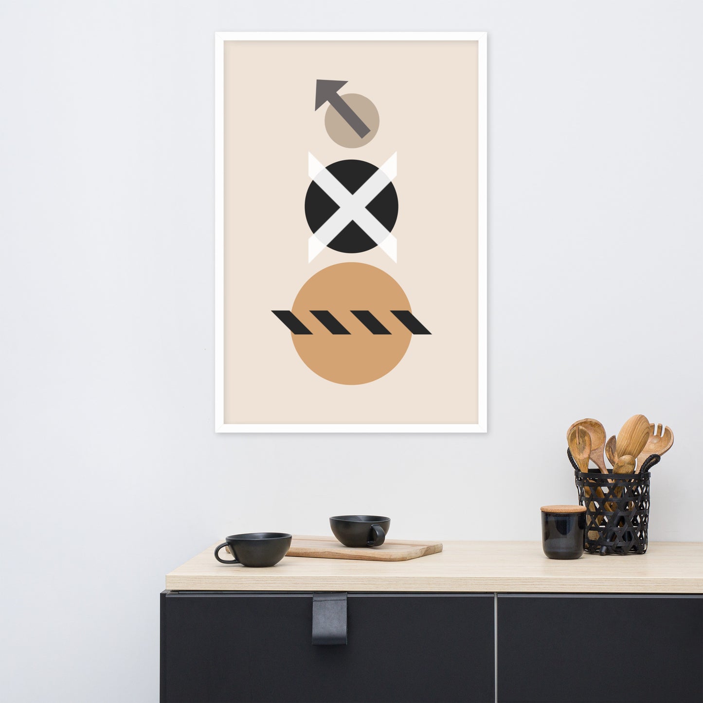 ABSTRACT VECTOR Framed poster - ASHRILEYPRINTS