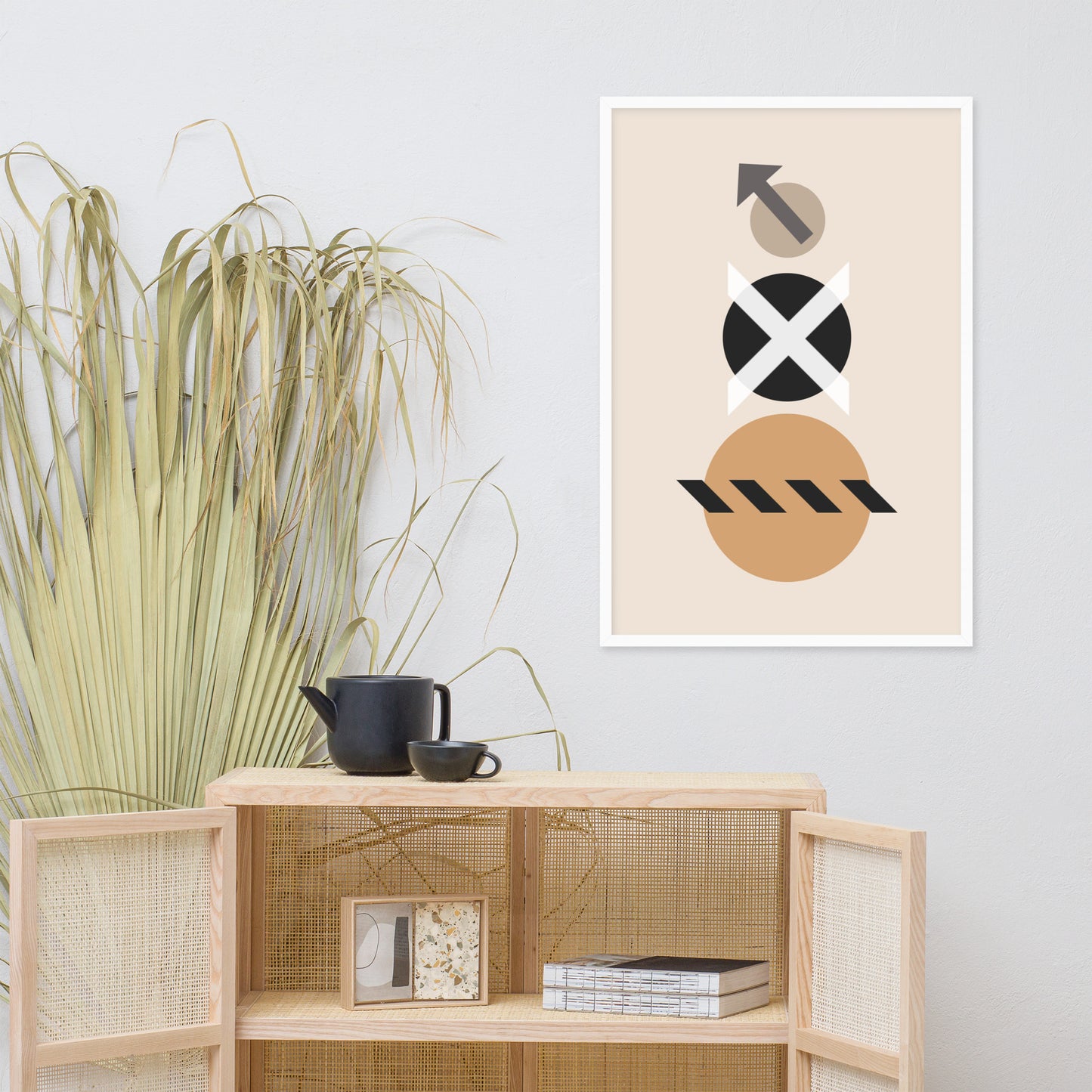 ABSTRACT VECTOR Framed poster - ASHRILEYPRINTS