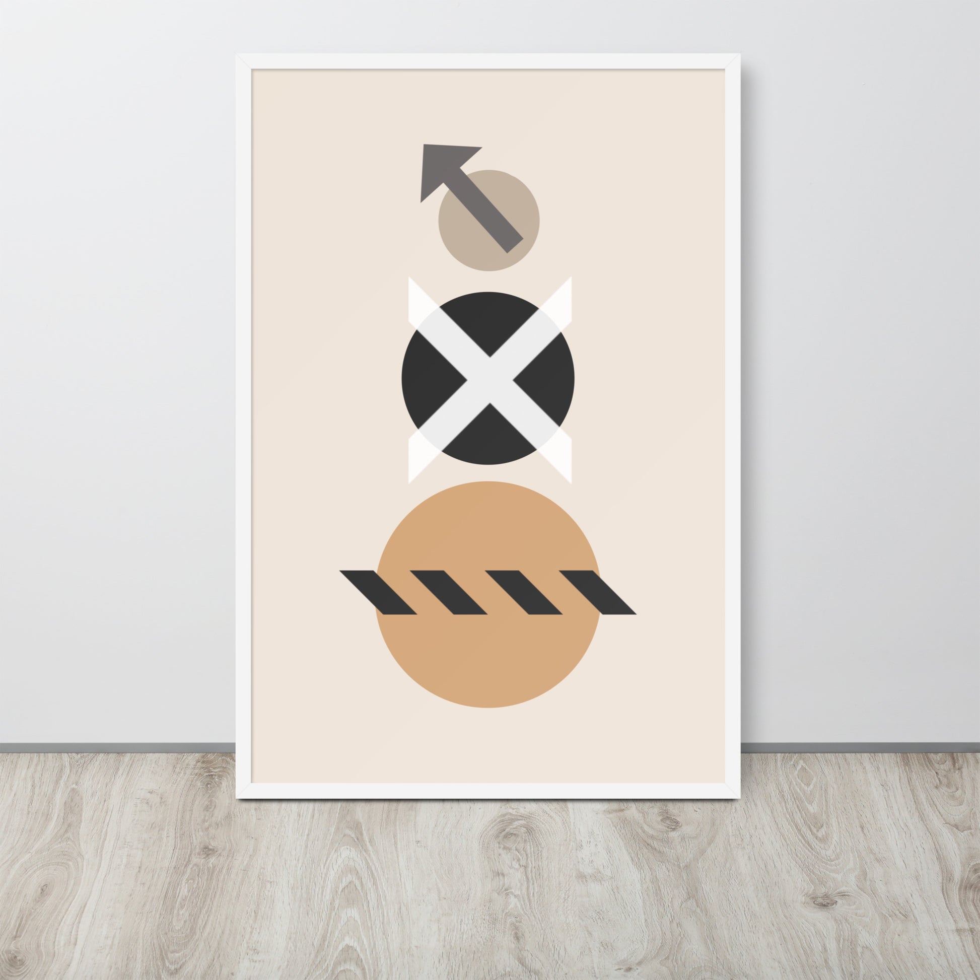 ABSTRACT VECTOR Framed poster - ASHRILEYPRINTS