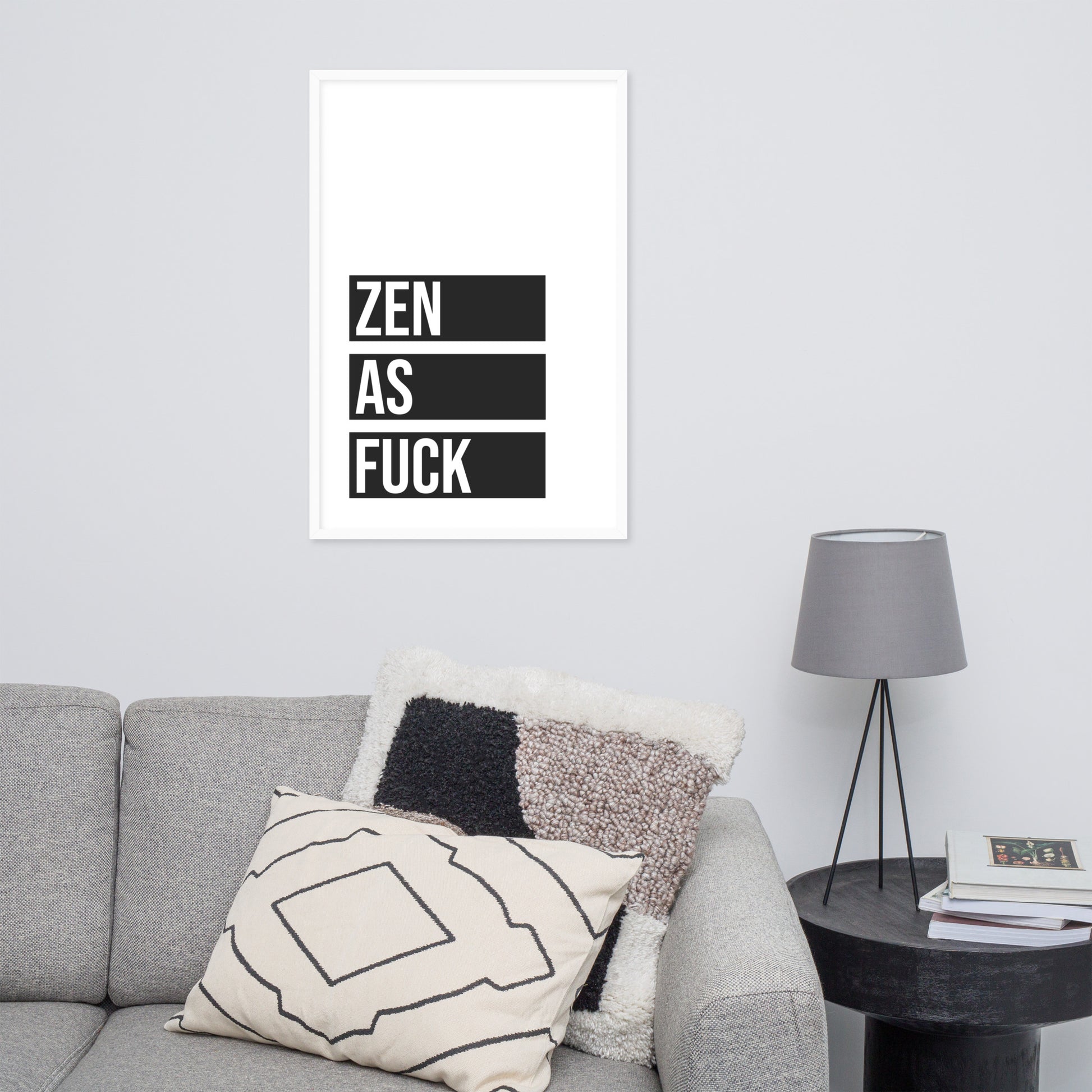 ZEN AS Framed poster - ASHRILEYPRINTS