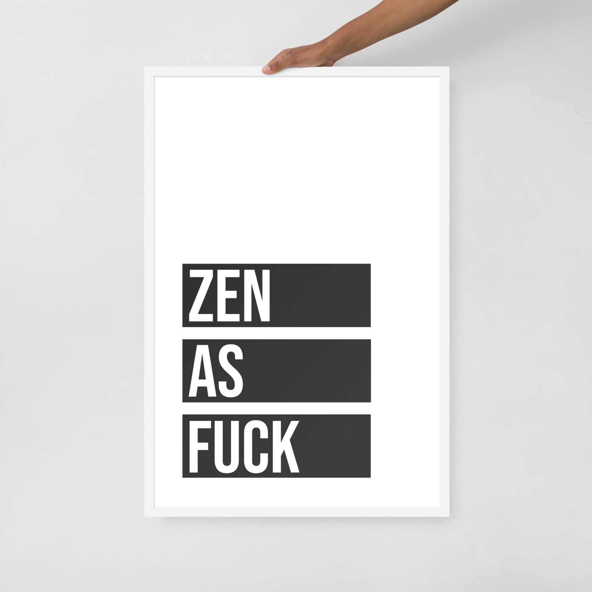 ZEN AS Framed poster - ASHRILEYPRINTS