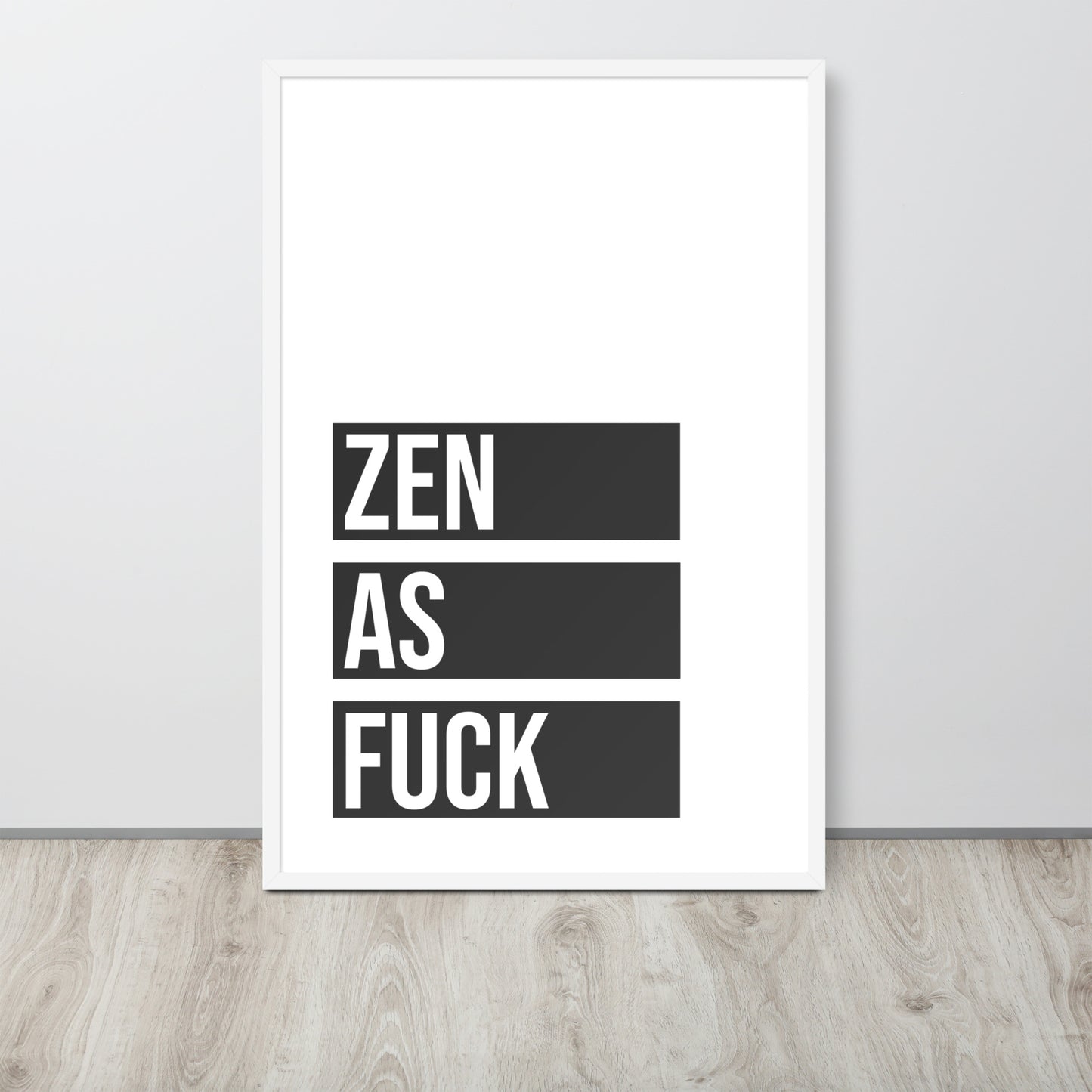 ZEN AS Framed poster - ASHRILEYPRINTS