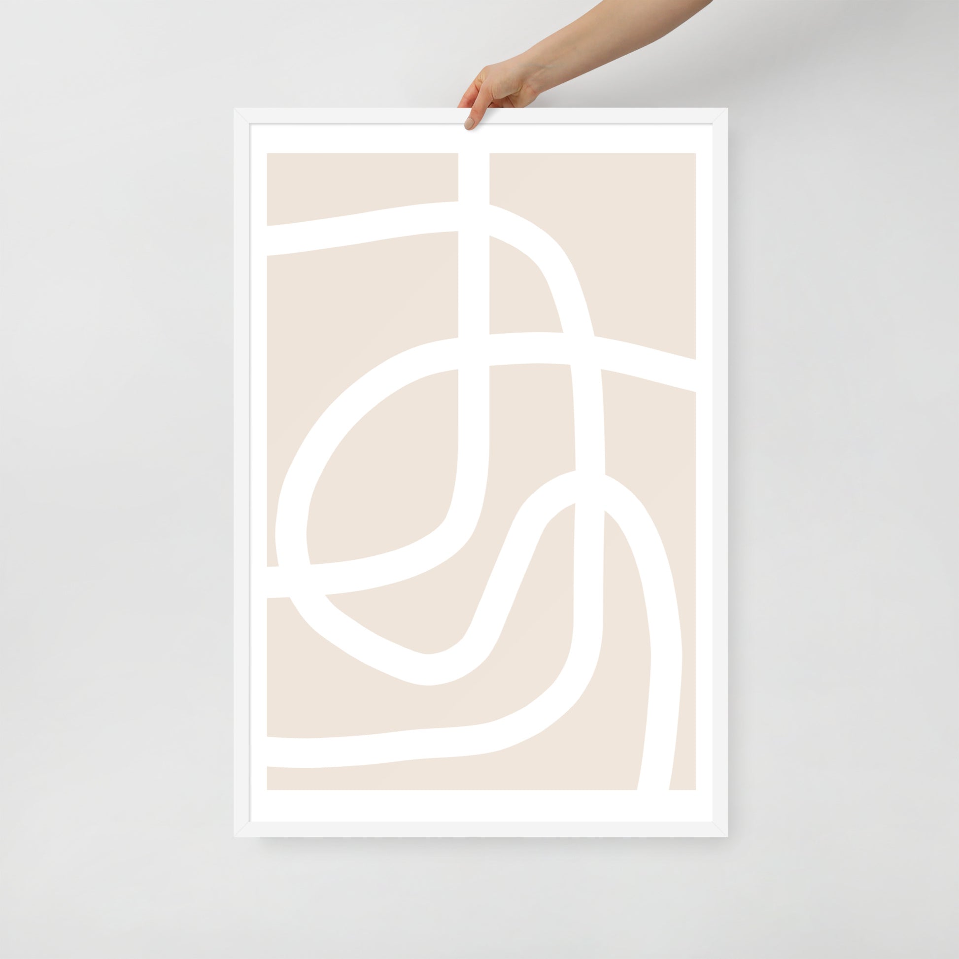 ABSTRACT ART Framed poster - ASHRILEYPRINTS