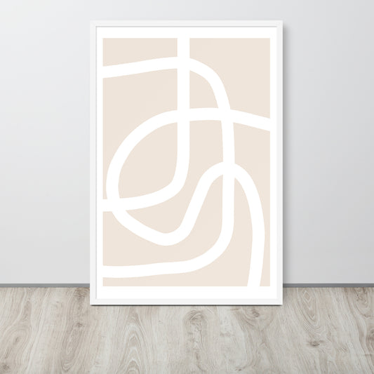ABSTRACT ART Framed poster - ASHRILEYPRINTS