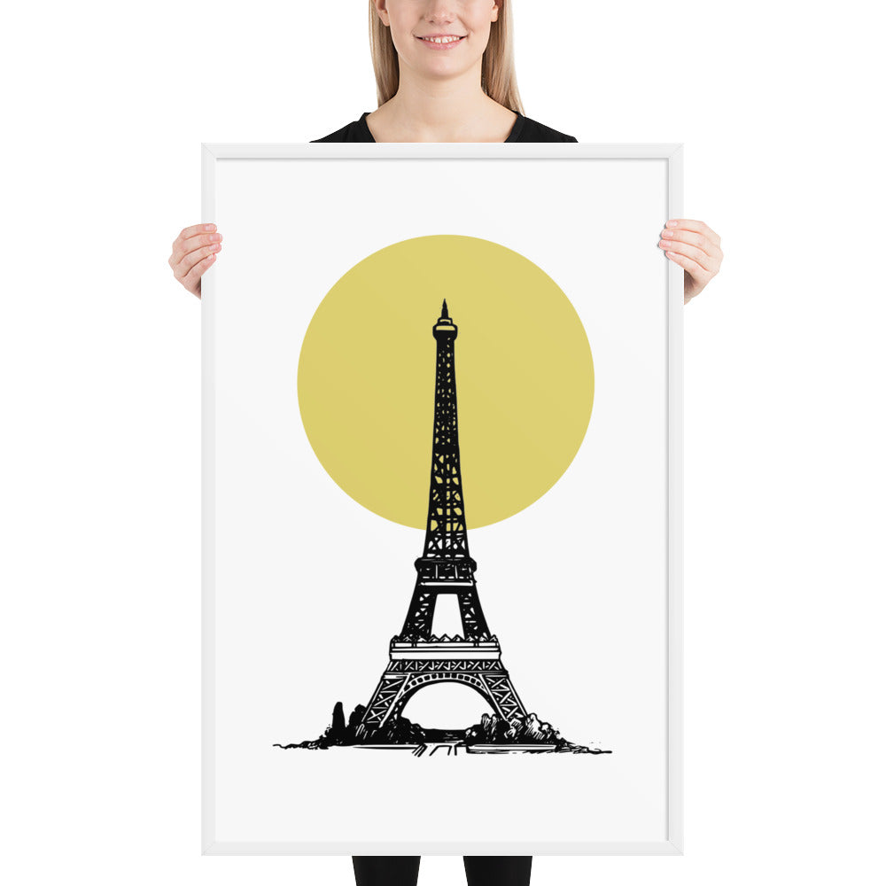 EIFFEL Framed poster - ASHRILEYPRINTS