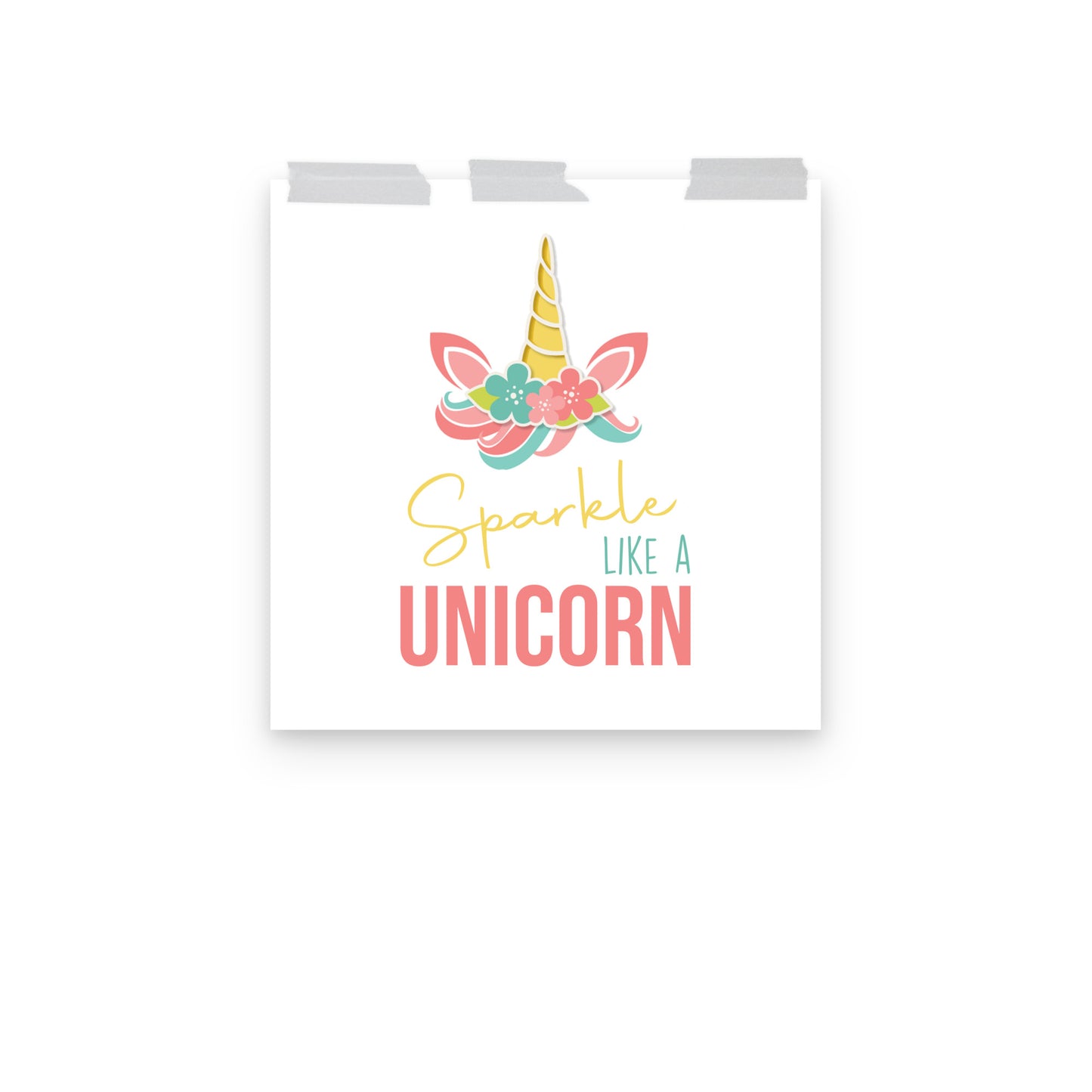 SPARKLE LIKE A UNICORN Poster - ASHRILEYPRINTS