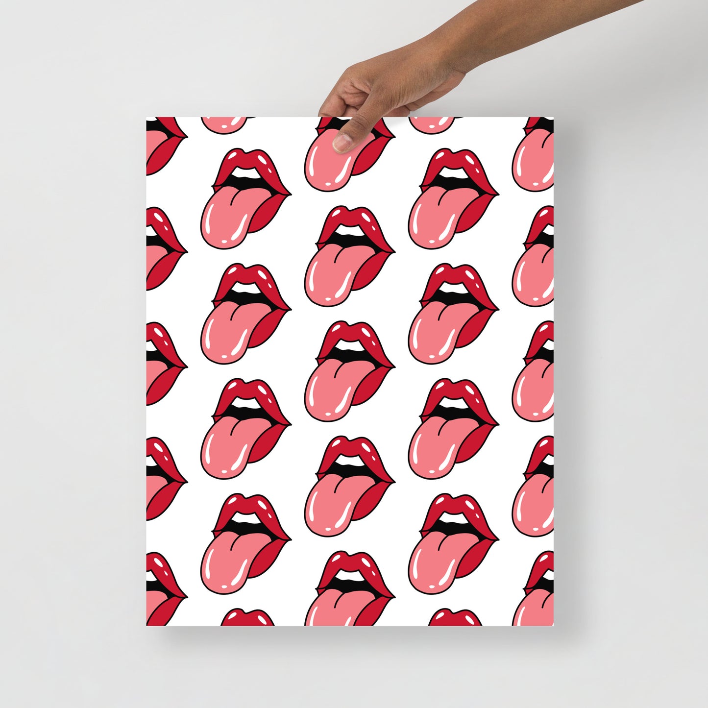 POP ART LIPS Poster
