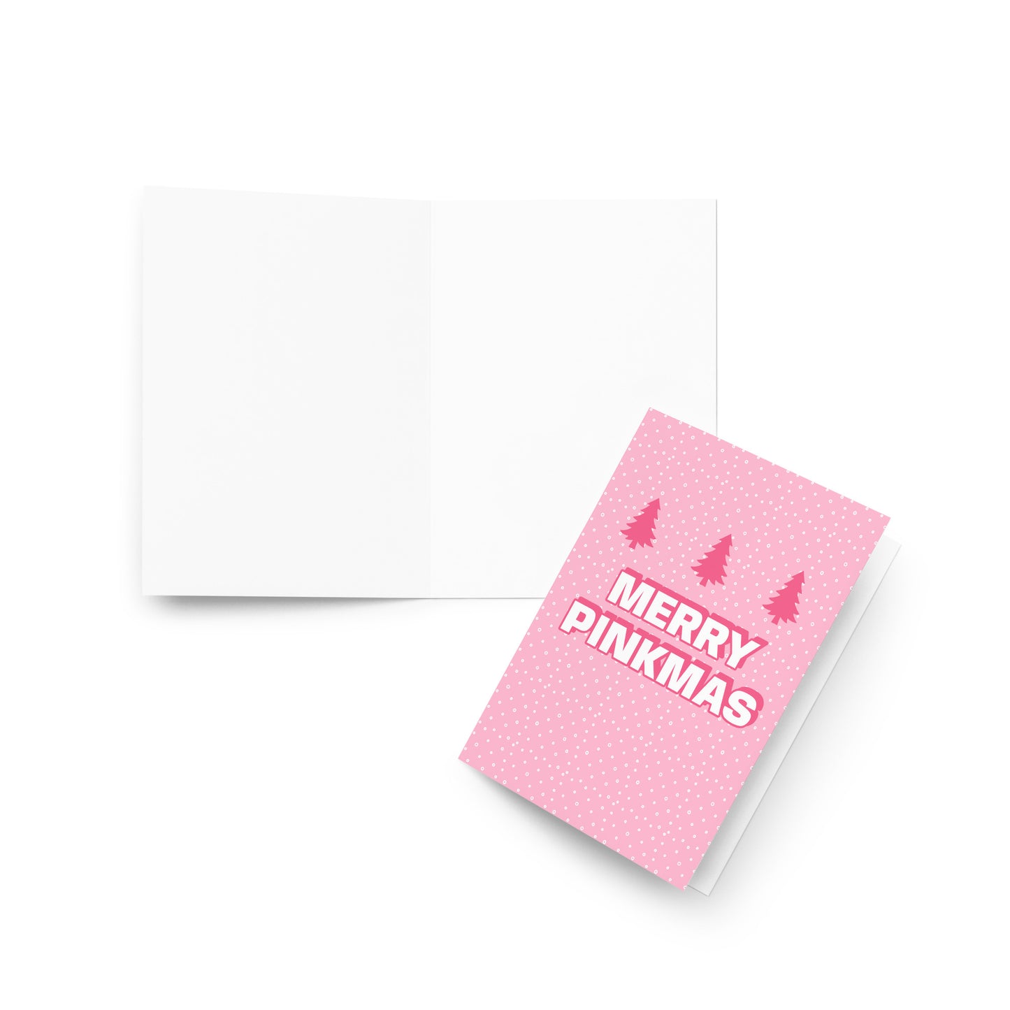 MERRY PINKMAS Greeting card - ASHRILEYPRINTS