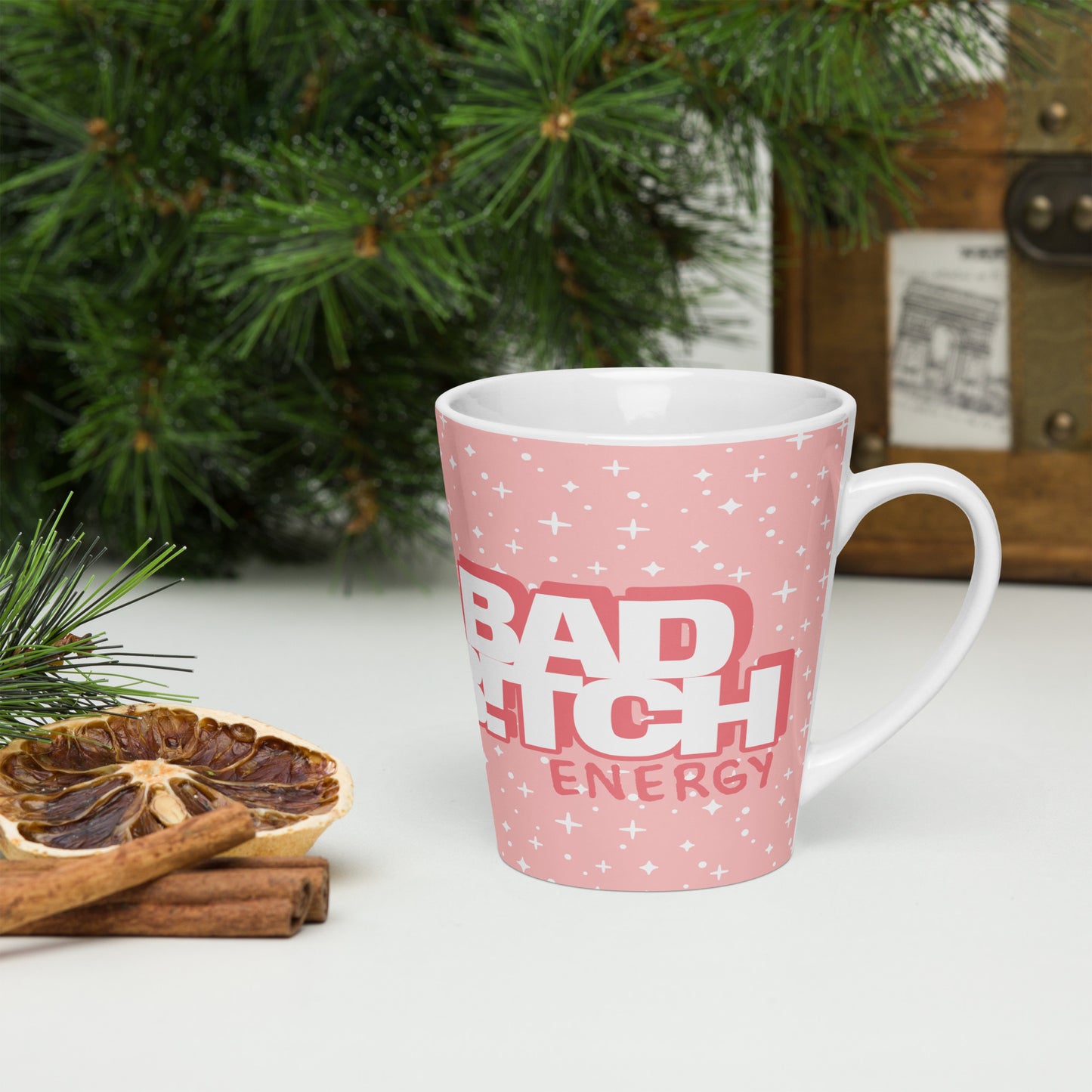 BAD B!TCH ENERGY Latte mug