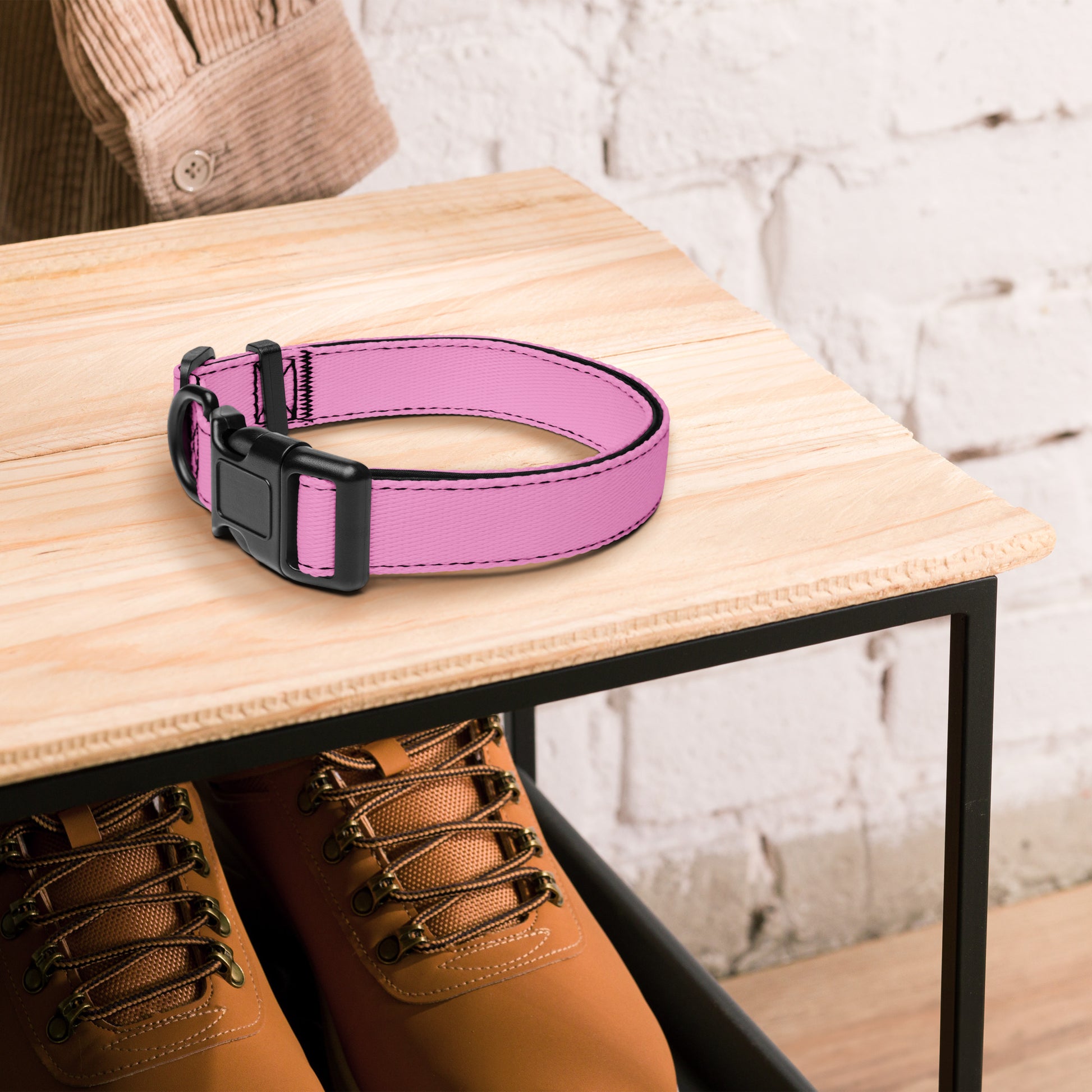 LIGHT PINK Pet collar - ASHRILEYPRINTS