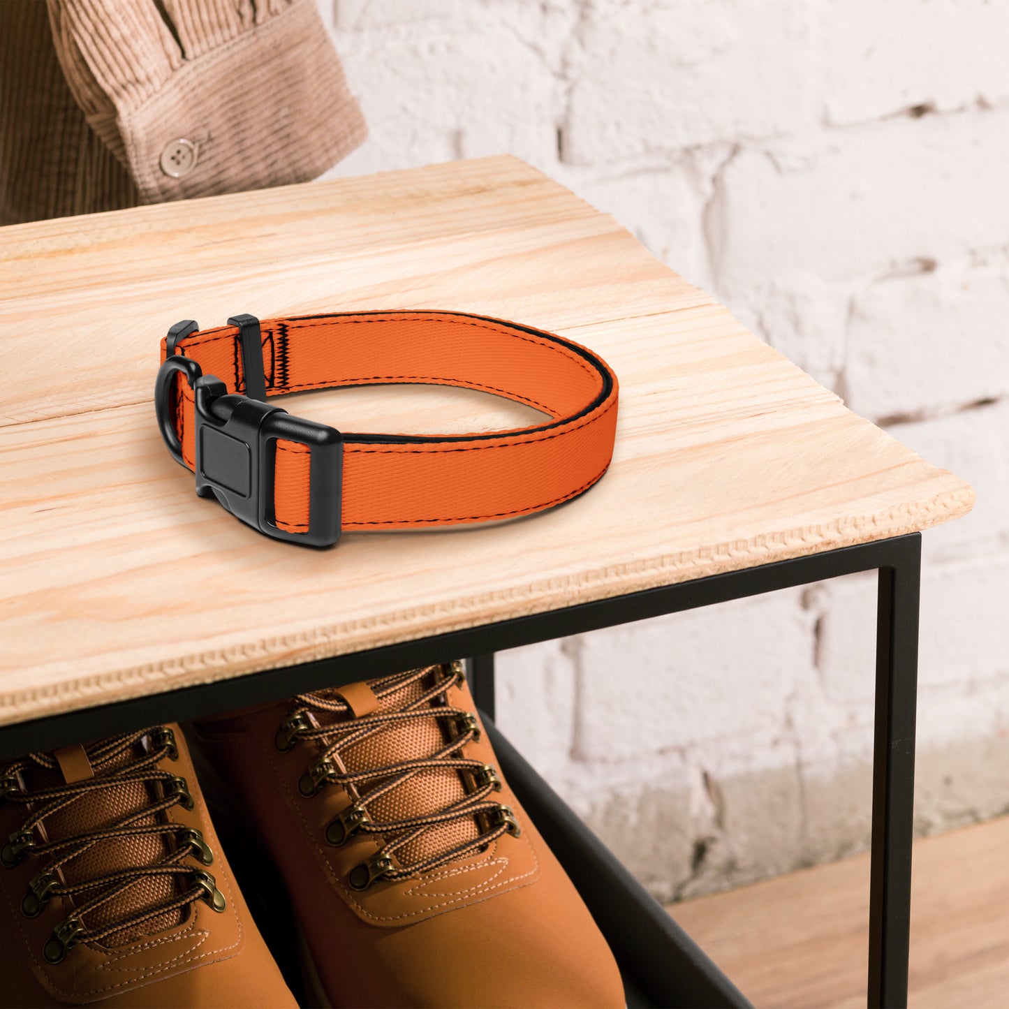 ORANGE Pet collar - ASHRILEYPRINTS