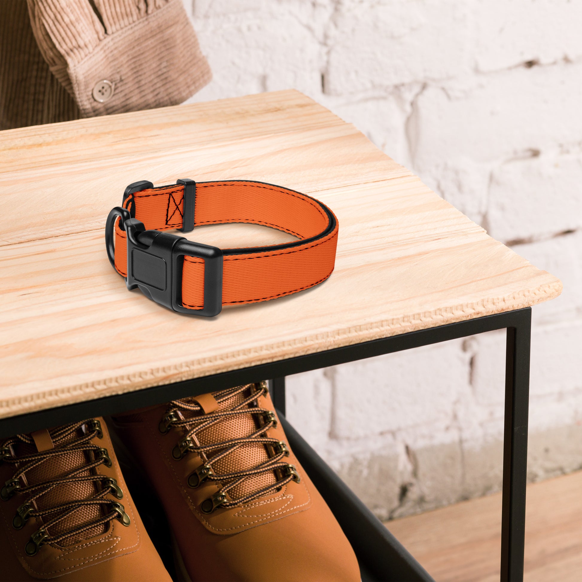 ORANGE Pet collar - ASHRILEYPRINTS