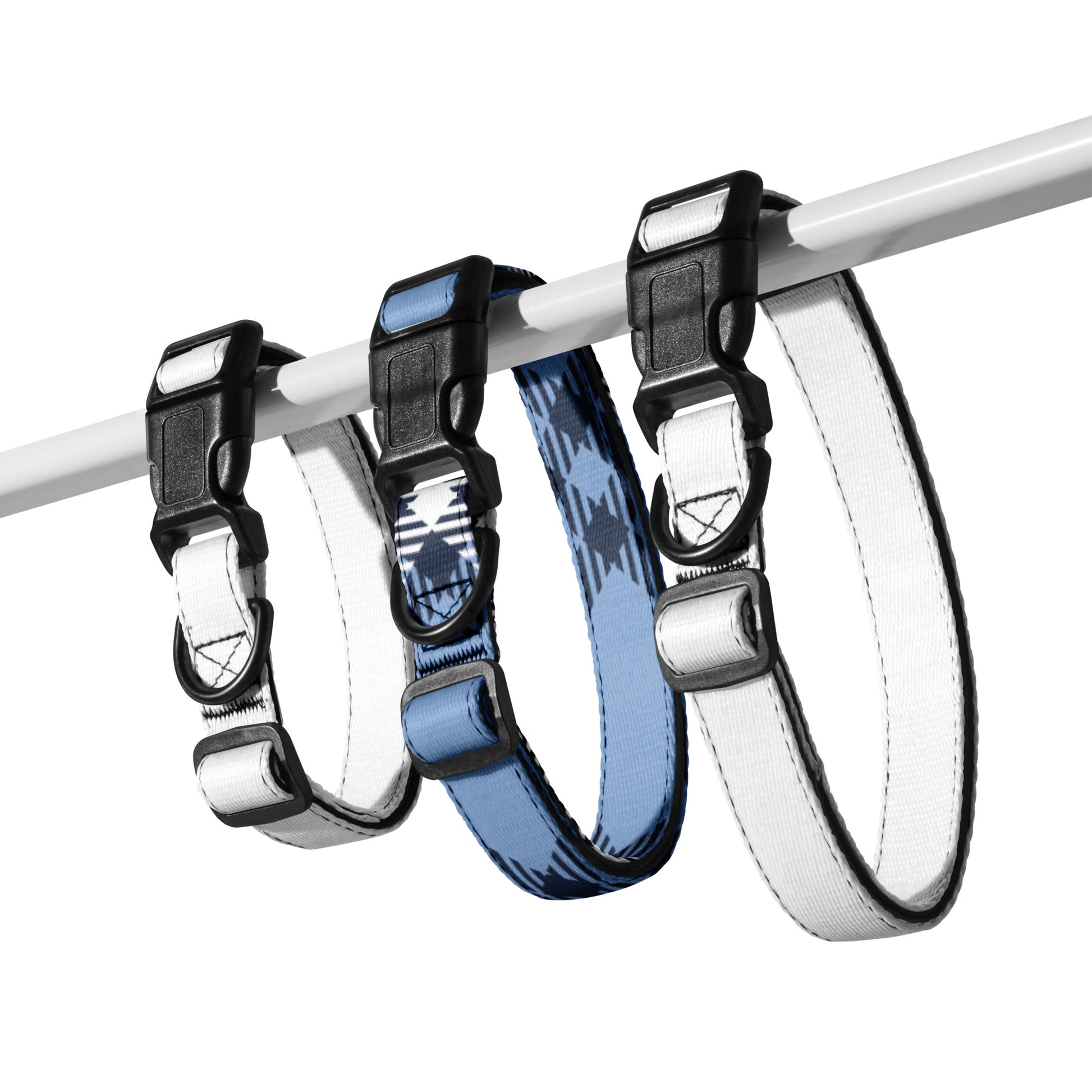 PLAID BLUE Pet collar - ASHRILEYPRINTS