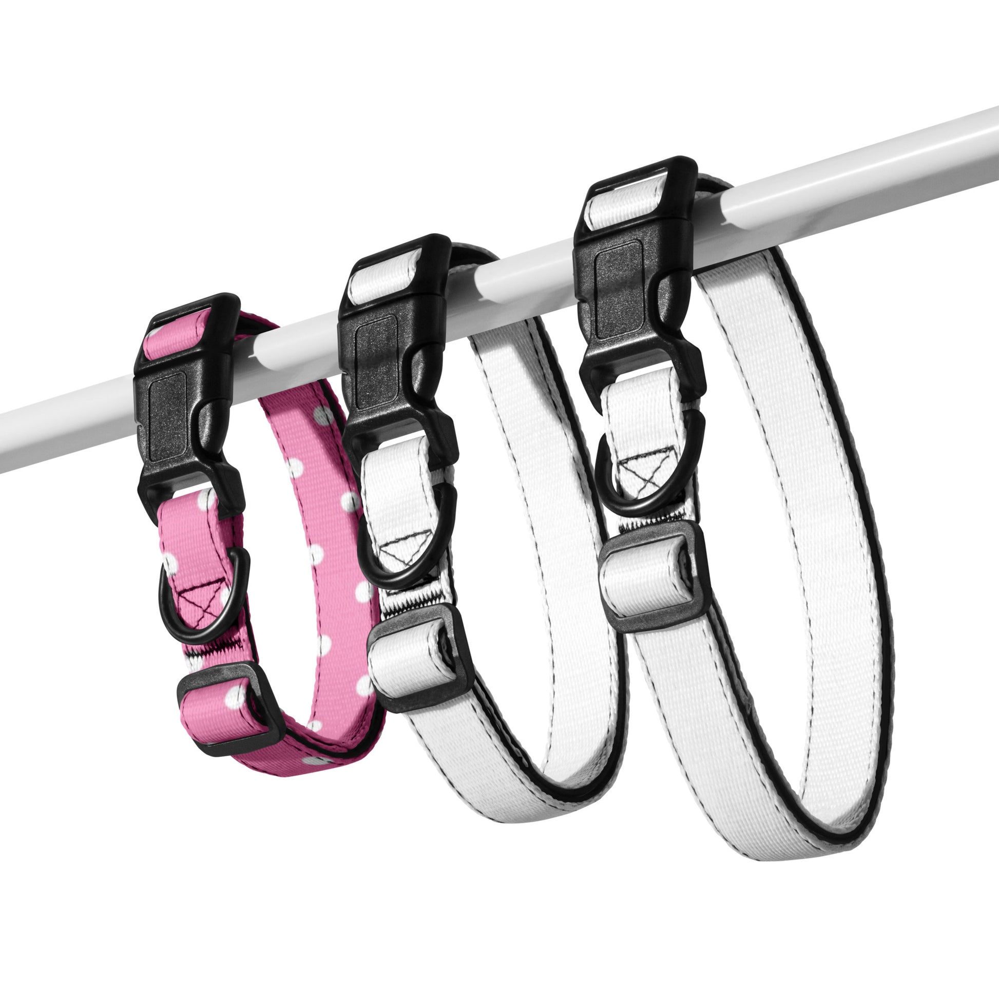 POLKA Pink Pet collar - ASHRILEYPRINTS