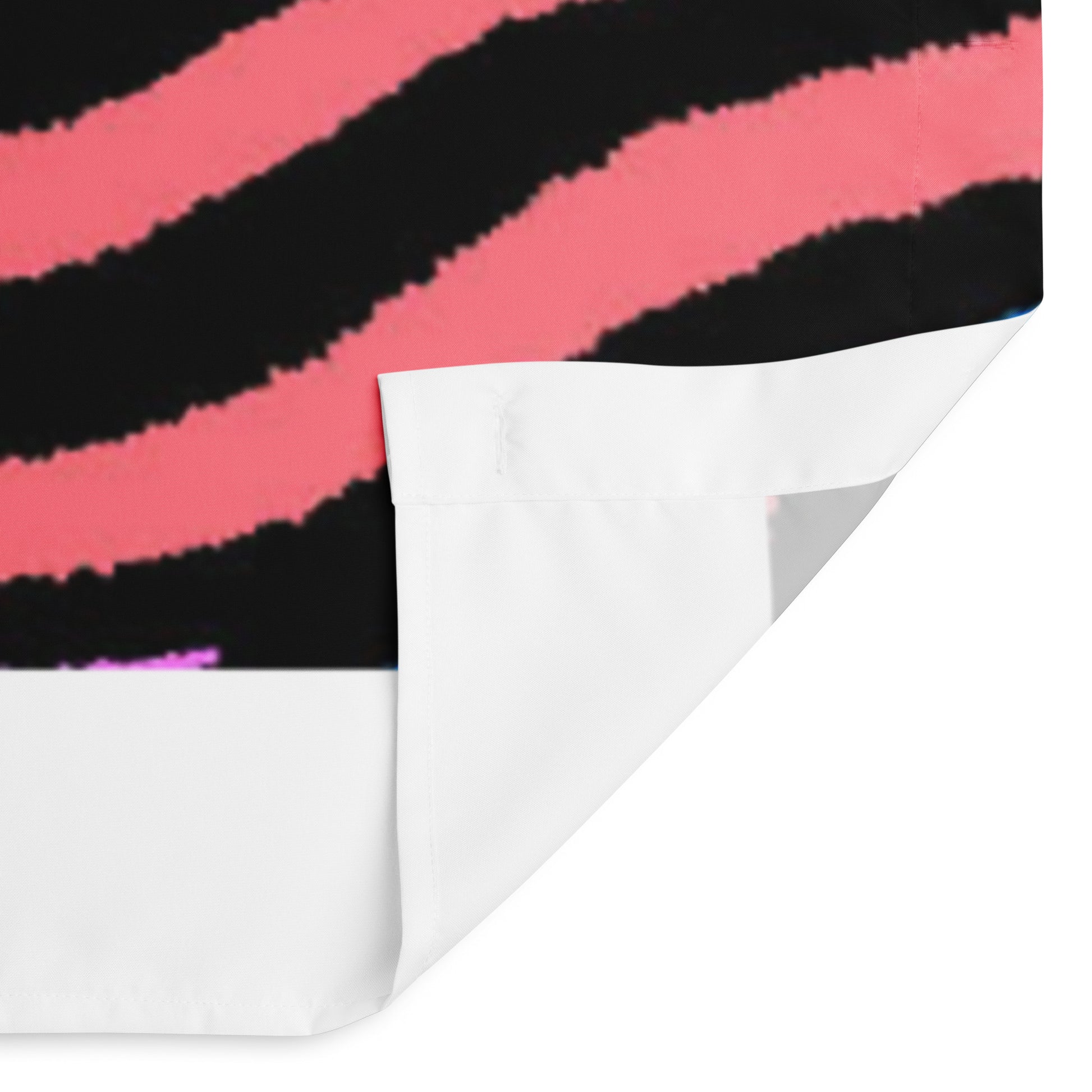 RAINBOW ZEBRA Shower curtain - ASHRILEYPRINTS