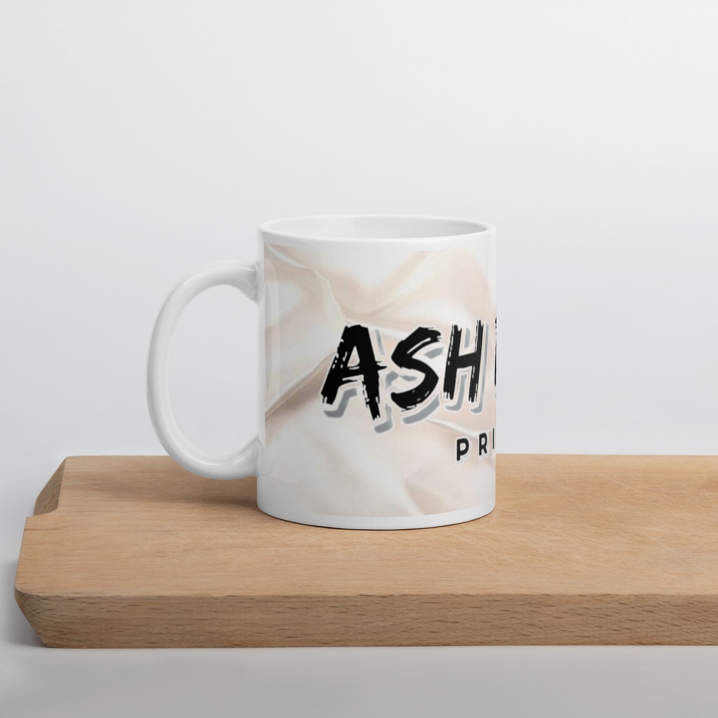 ASH RILEY PRINTS White glossy mug - ASHRILEYPRINTS