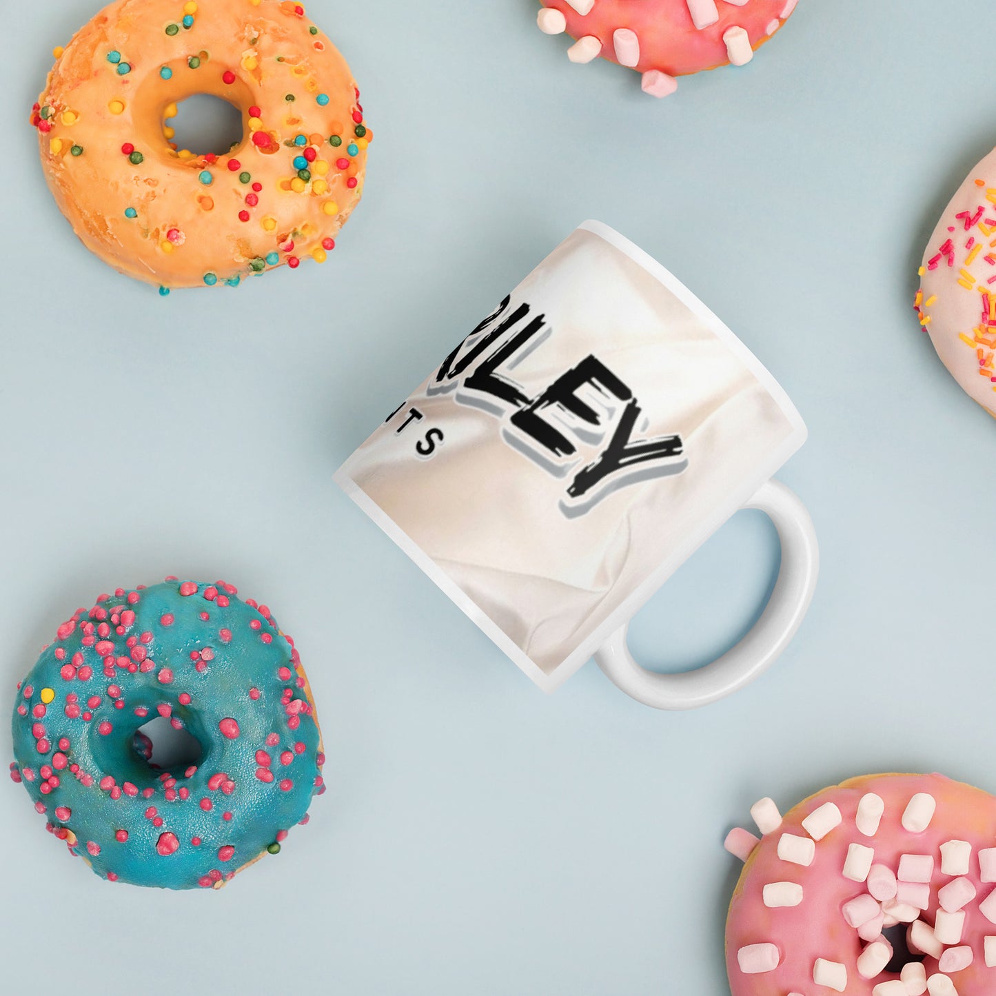 ASH RILEY PRINTS White glossy mug - ASHRILEYPRINTS
