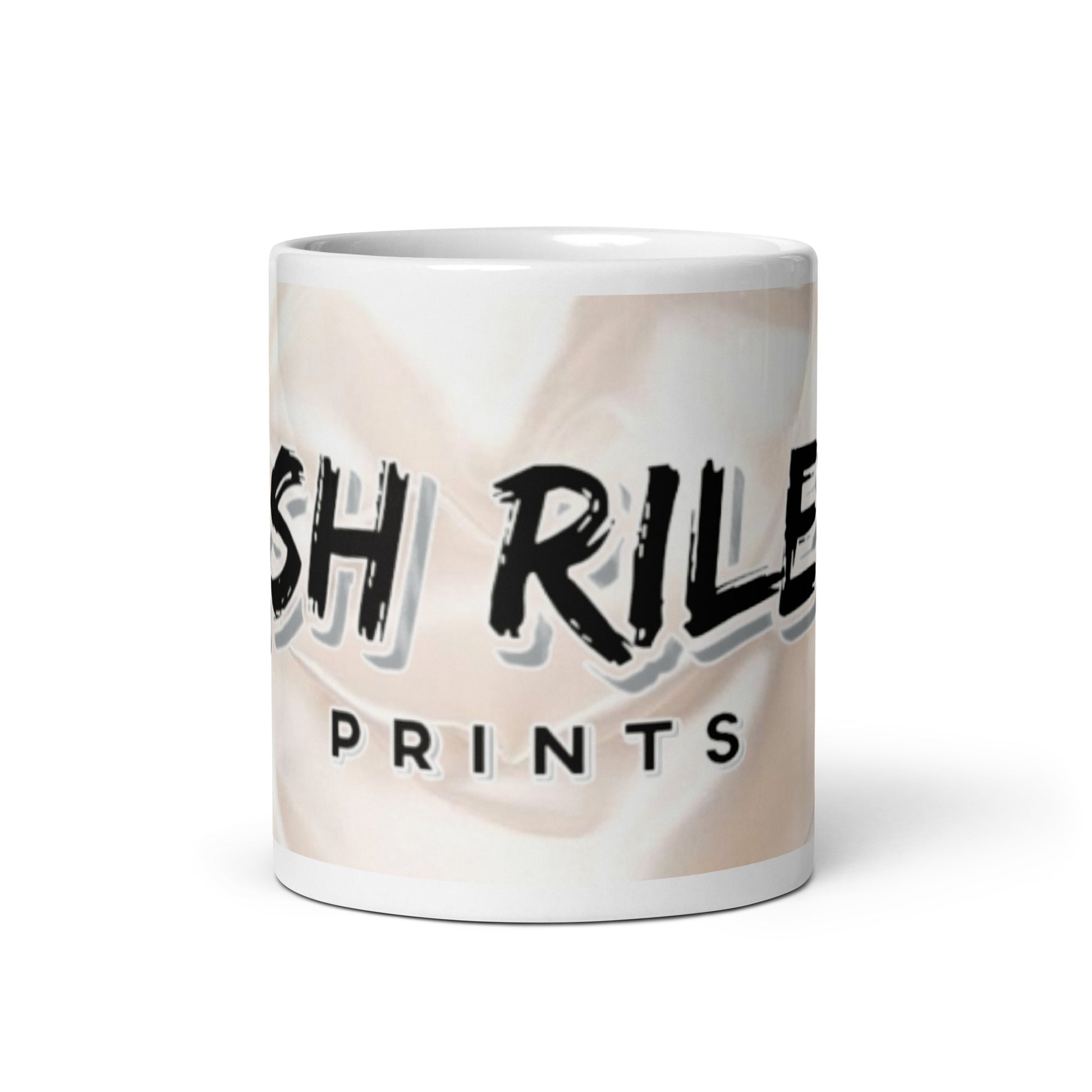 ASH RILEY PRINTS White glossy mug - ASHRILEYPRINTS