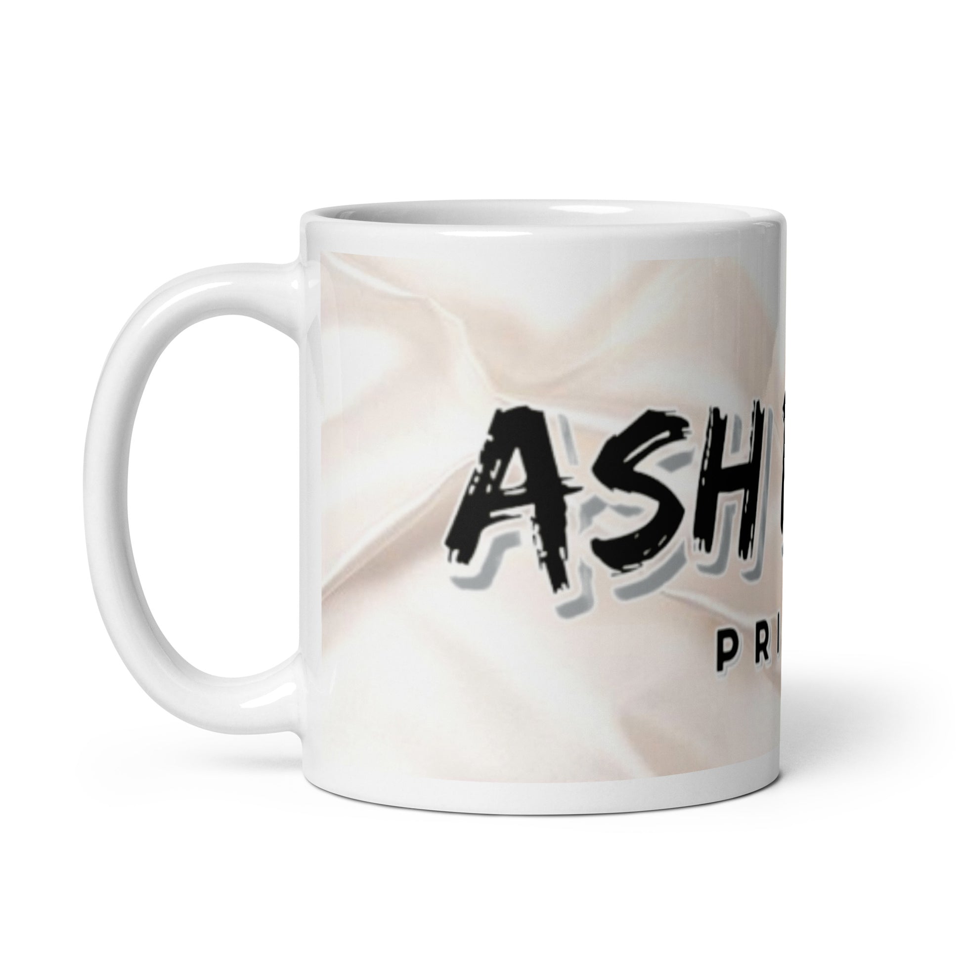 ASH RILEY PRINTS White glossy mug - ASHRILEYPRINTS