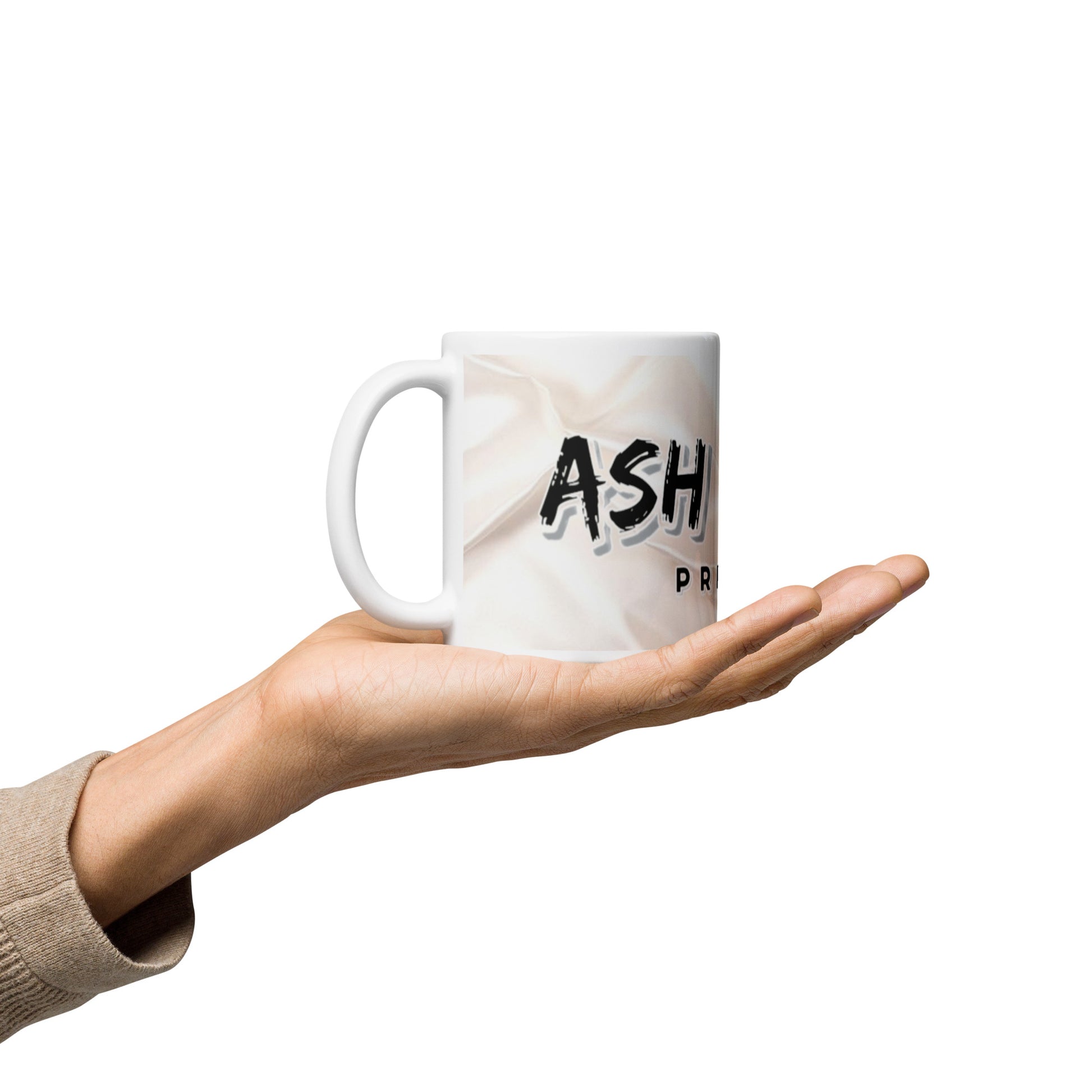 ASH RILEY PRINTS White glossy mug - ASHRILEYPRINTS