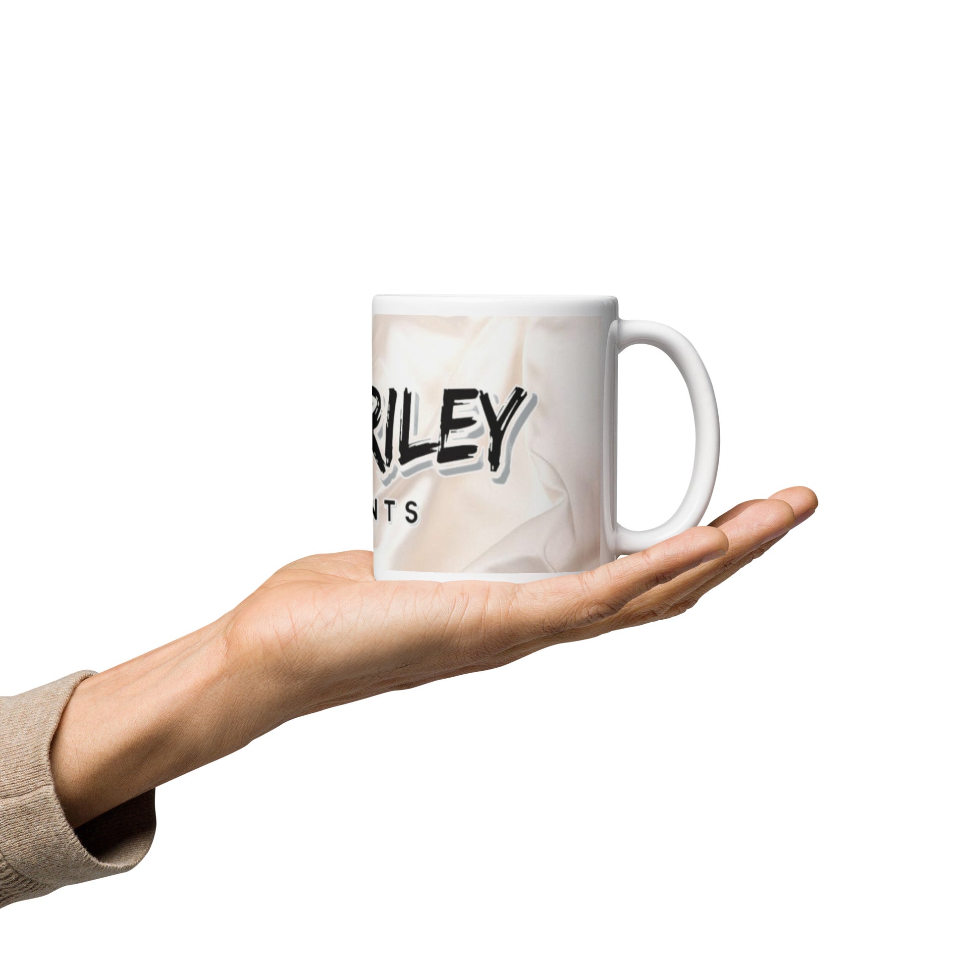 ASH RILEY PRINTS White glossy mug - ASHRILEYPRINTS