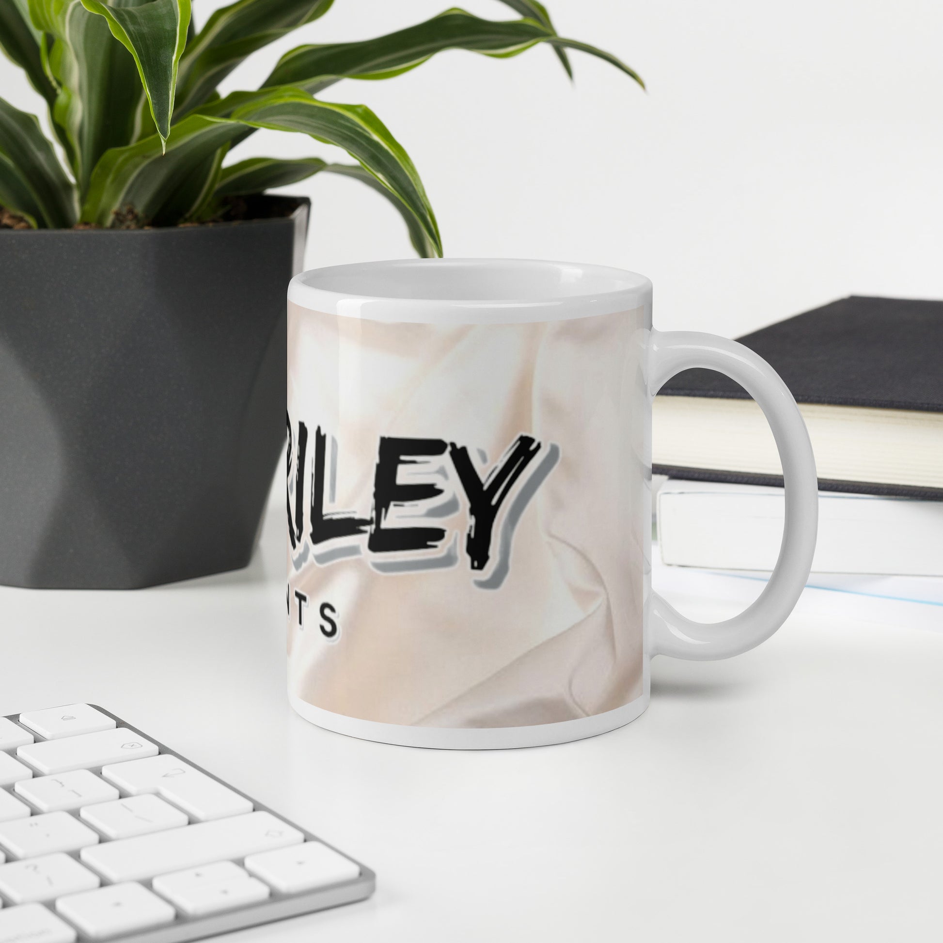 ASH RILEY PRINTS White glossy mug - ASHRILEYPRINTS