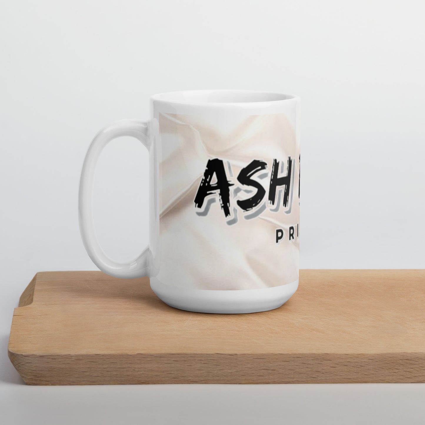 ASH RILEY PRINTS White glossy mug - ASHRILEYPRINTS