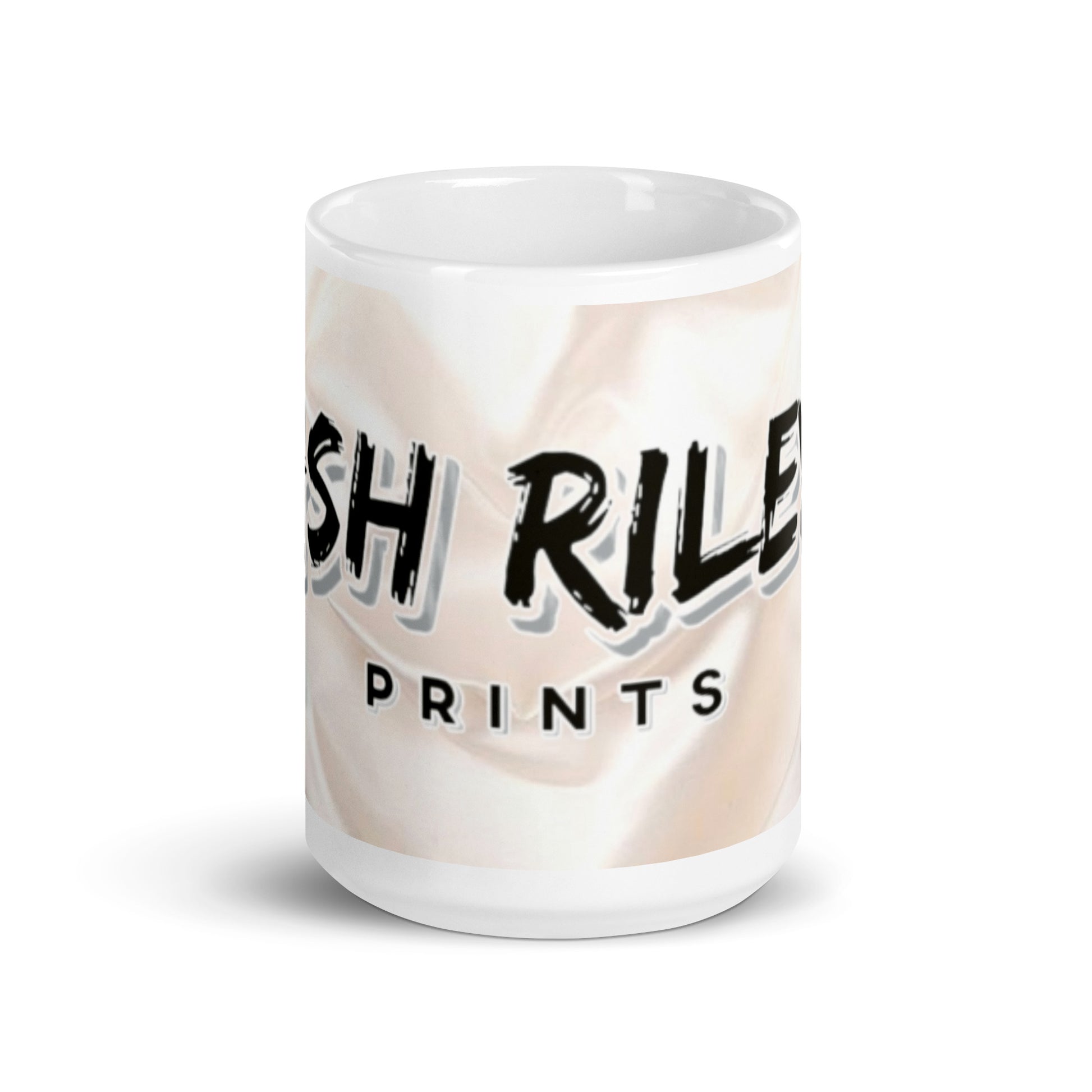 ASH RILEY PRINTS White glossy mug - ASHRILEYPRINTS