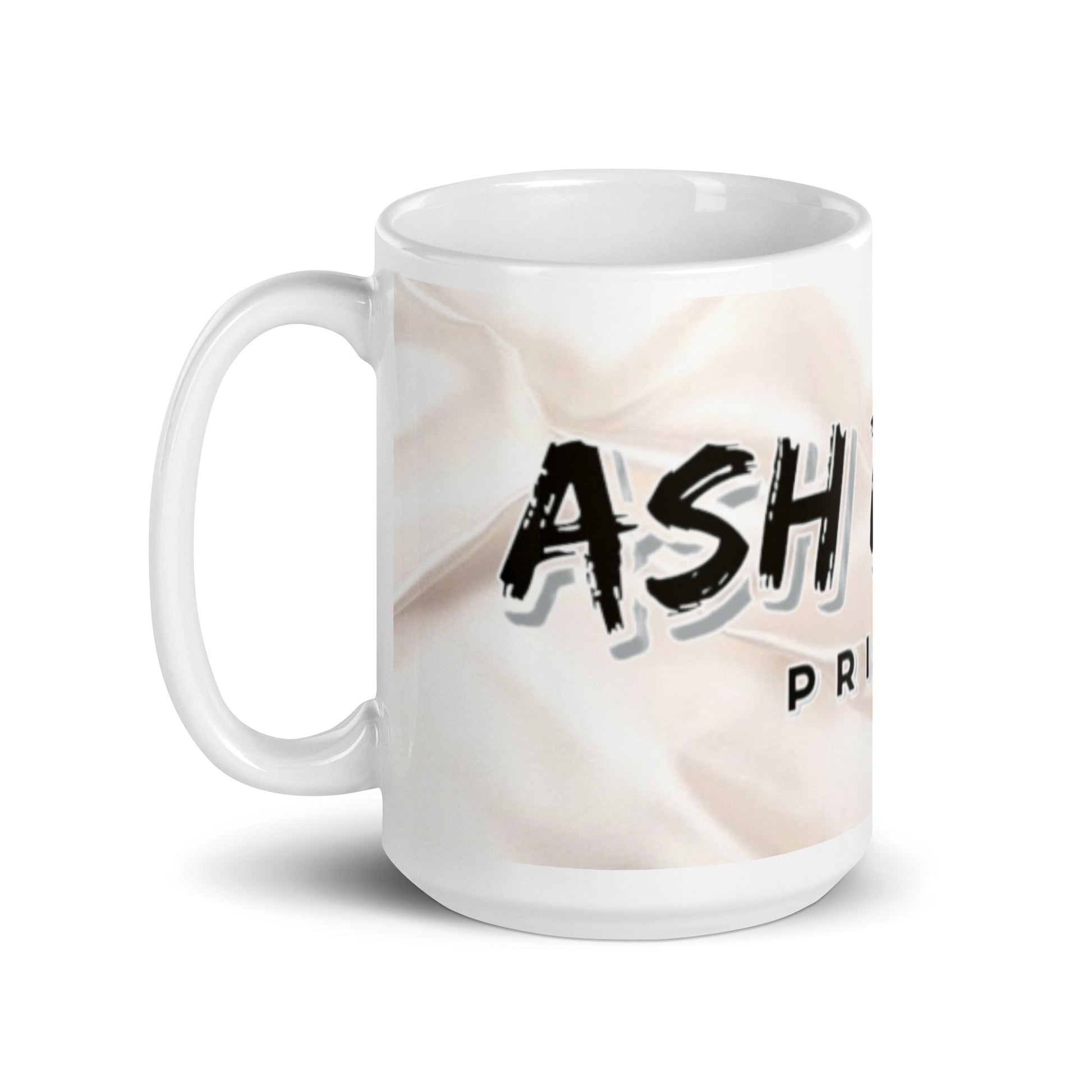 ASH RILEY PRINTS White glossy mug - ASHRILEYPRINTS