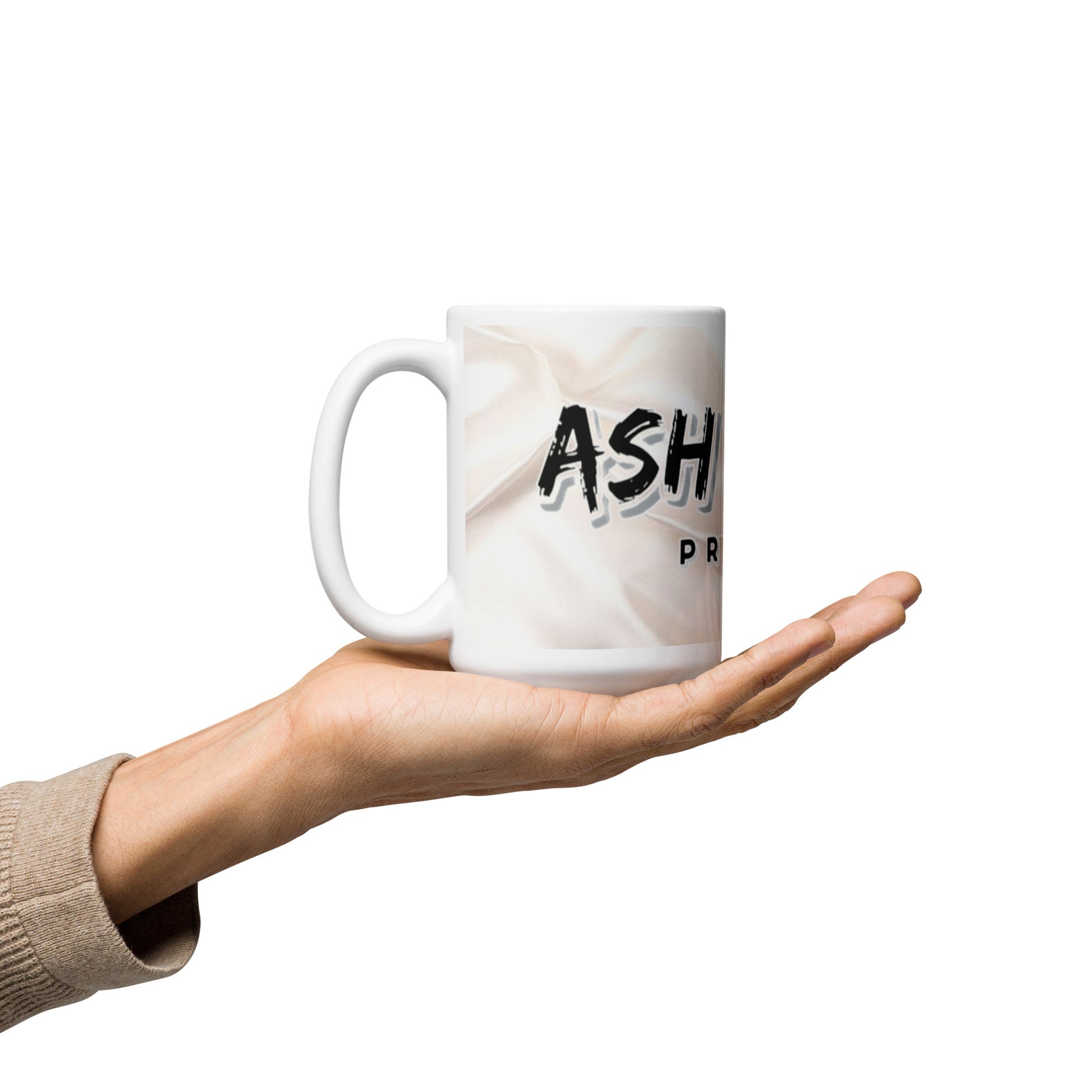 ASH RILEY PRINTS White glossy mug - ASHRILEYPRINTS