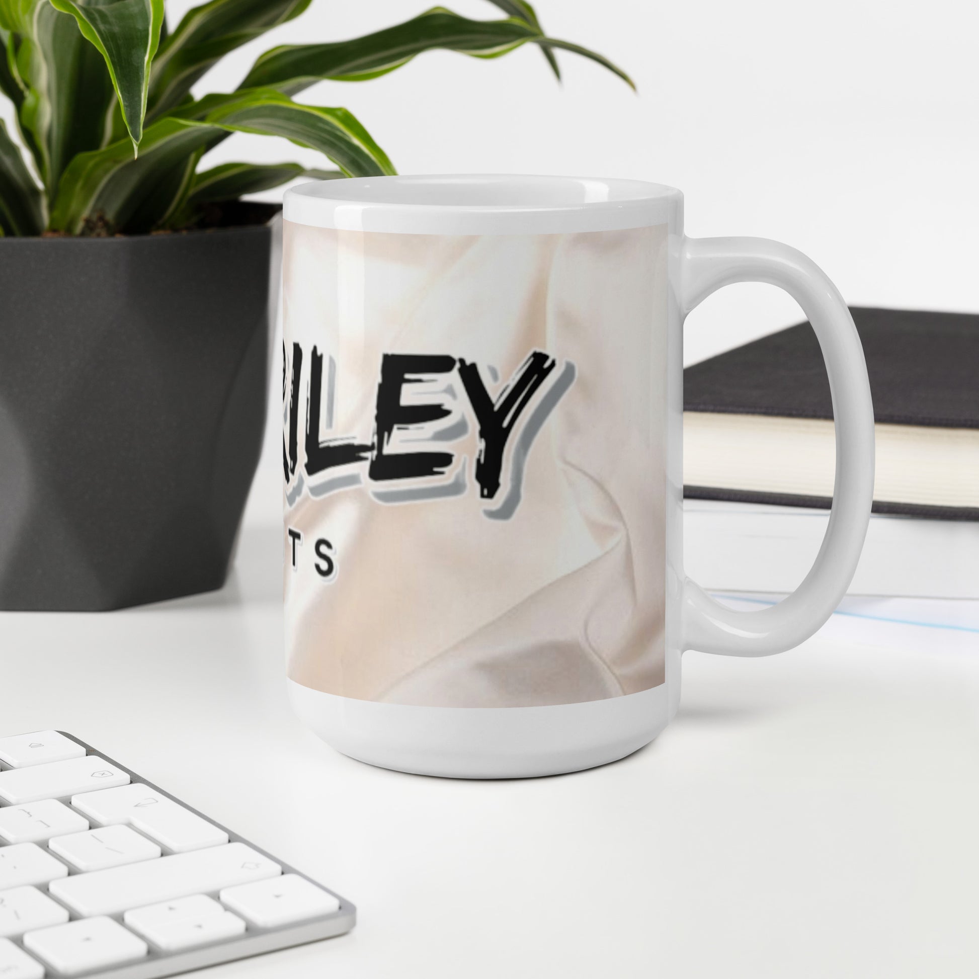 ASH RILEY PRINTS White glossy mug - ASHRILEYPRINTS