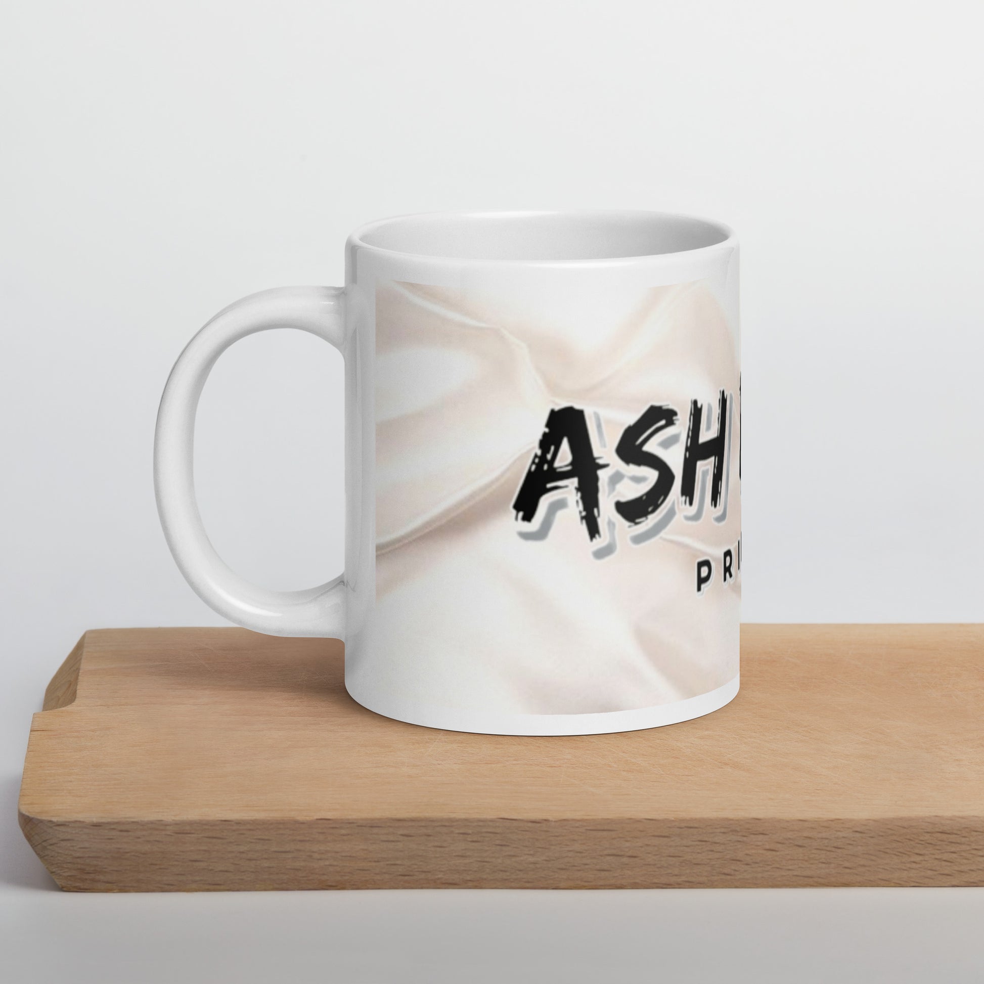 ASH RILEY PRINTS White glossy mug - ASHRILEYPRINTS