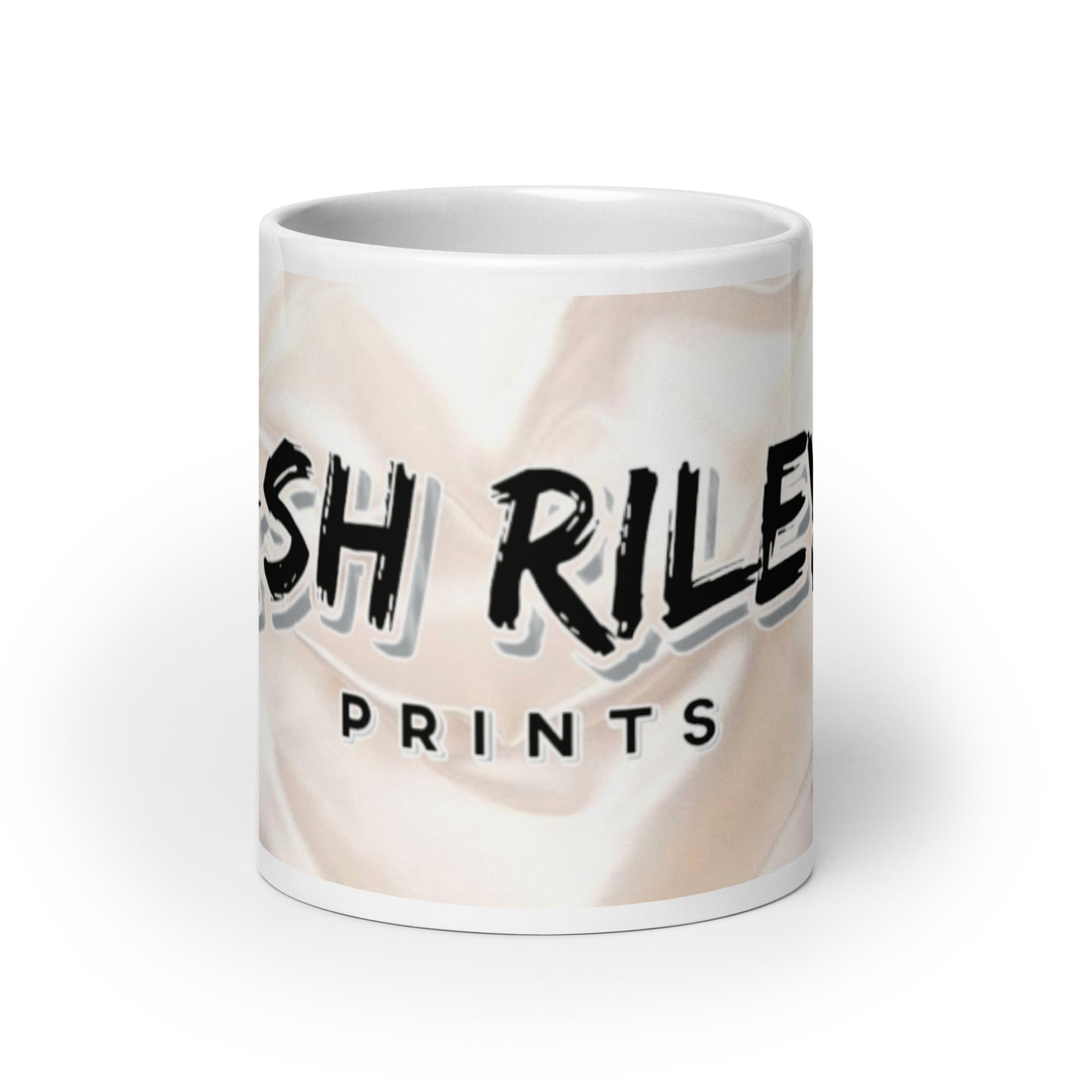 ASH RILEY PRINTS White glossy mug - ASHRILEYPRINTS