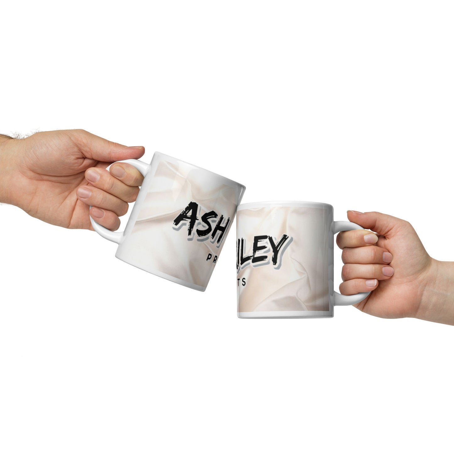 ASH RILEY PRINTS White glossy mug - ASHRILEYPRINTS