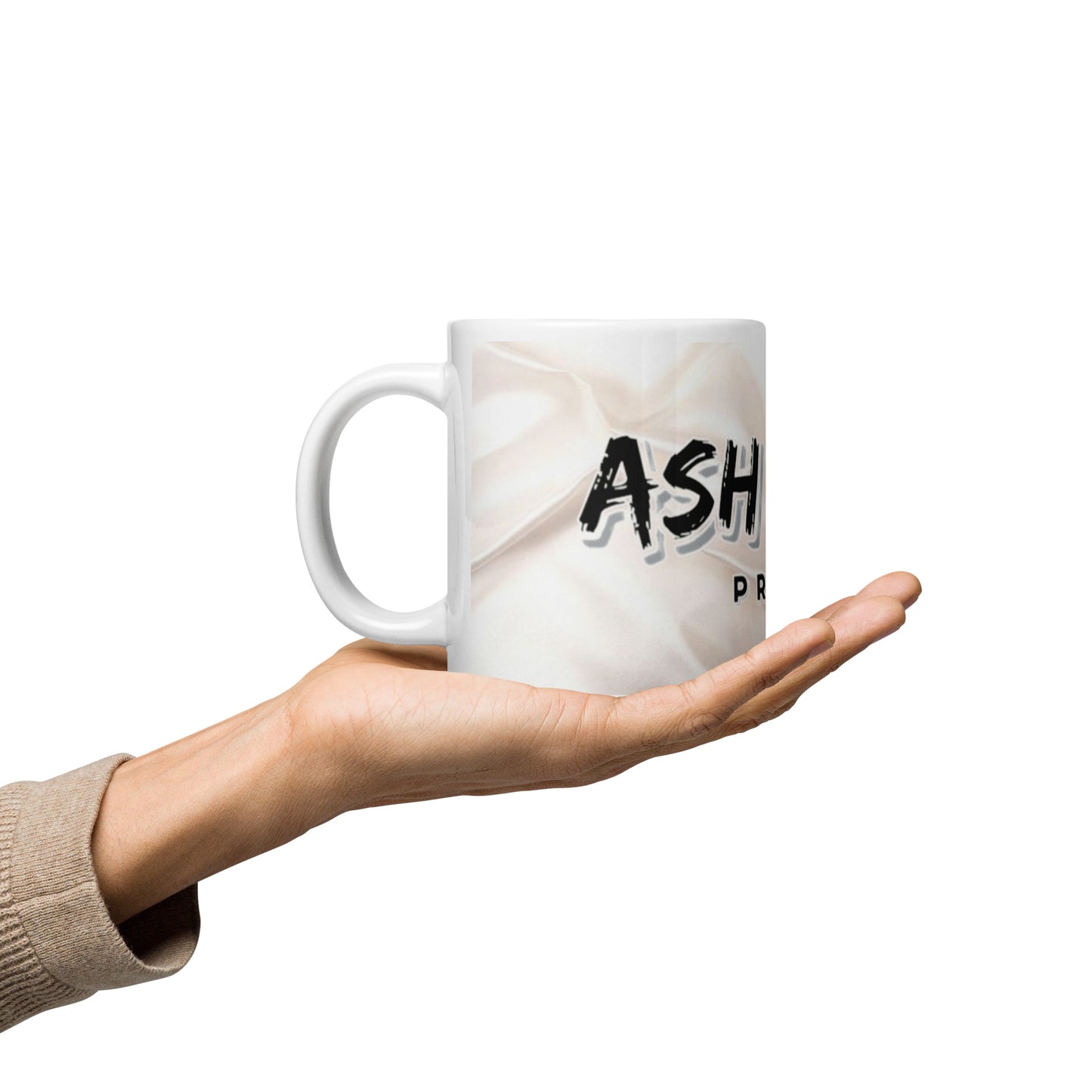 ASH RILEY PRINTS White glossy mug - ASHRILEYPRINTS