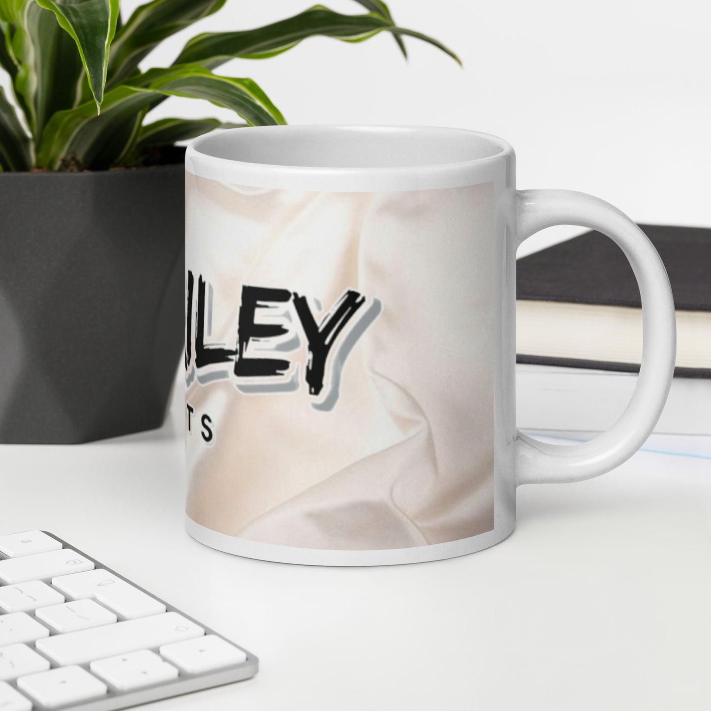 ASH RILEY PRINTS White glossy mug - ASHRILEYPRINTS