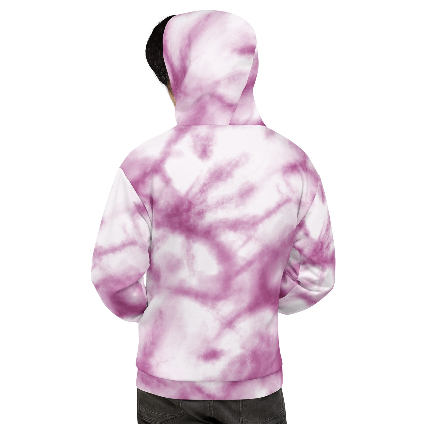 TIE DYE Purple Unisex Hoodie