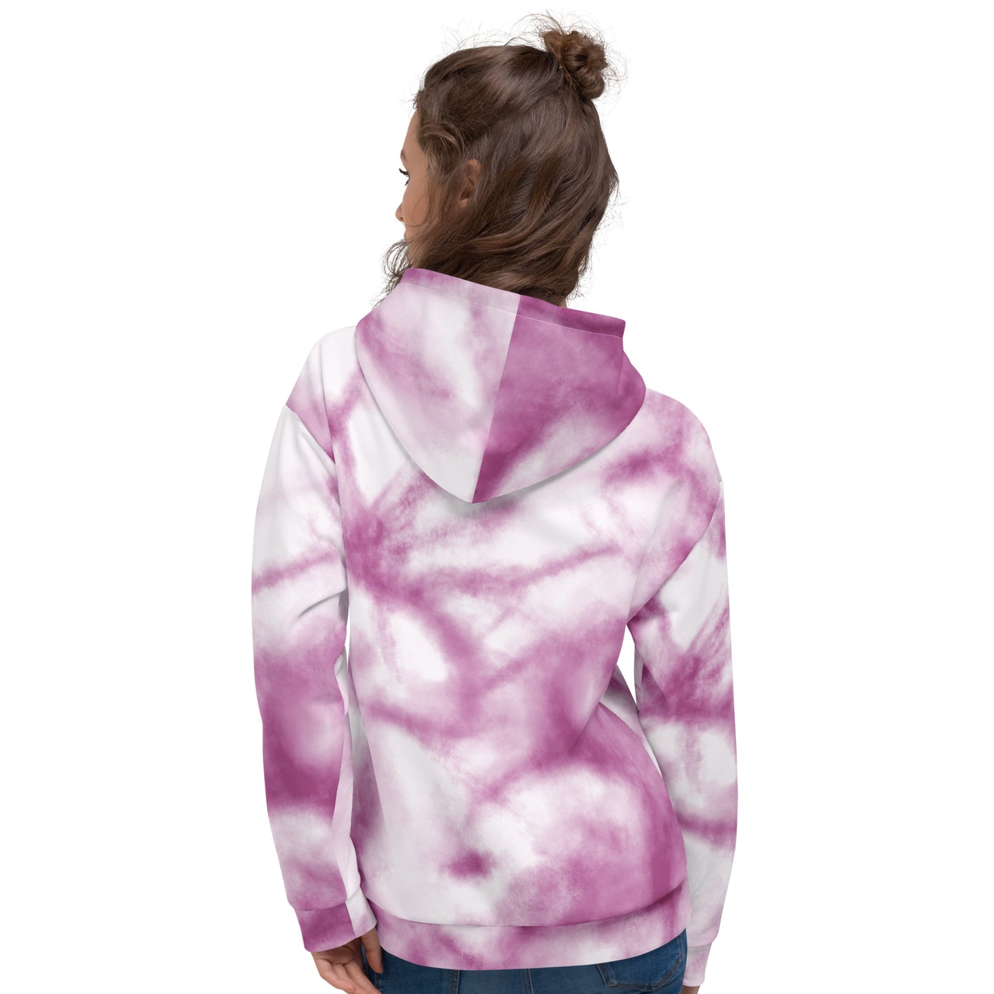 TIE DYE Purple Unisex Hoodie