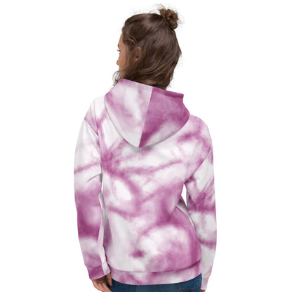 TIE DYE Purple Unisex Hoodie