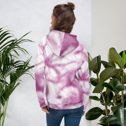 TIE DYE Purple Unisex Hoodie