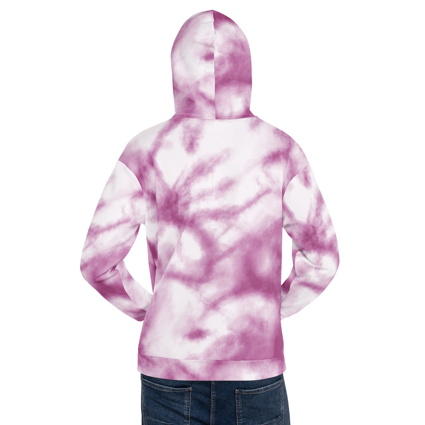 TIE DYE Purple Unisex Hoodie