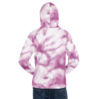 TIE DYE Purple Unisex Hoodie