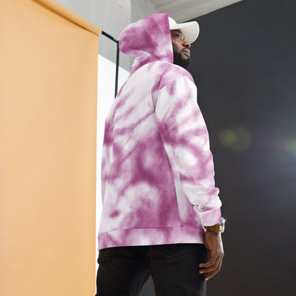 TIE DYE Purple Unisex Hoodie