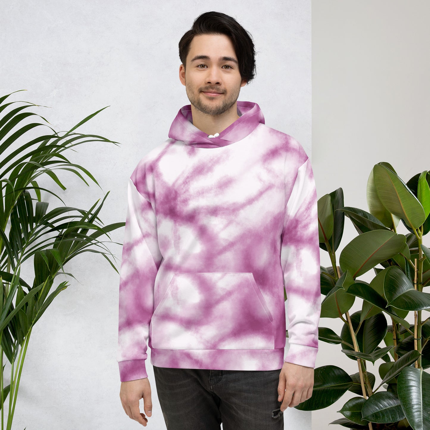 TIE DYE Purple Unisex Hoodie