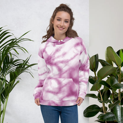 TIE DYE Purple Unisex Hoodie