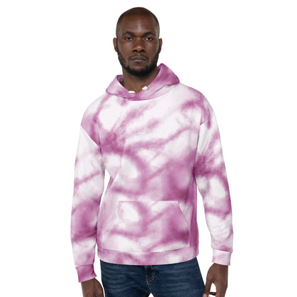 TIE DYE Purple Unisex Hoodie