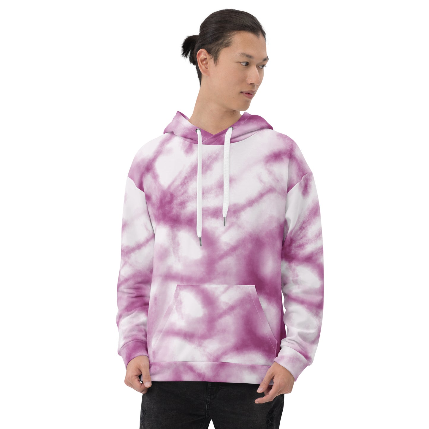 TIE DYE Purple Unisex Hoodie