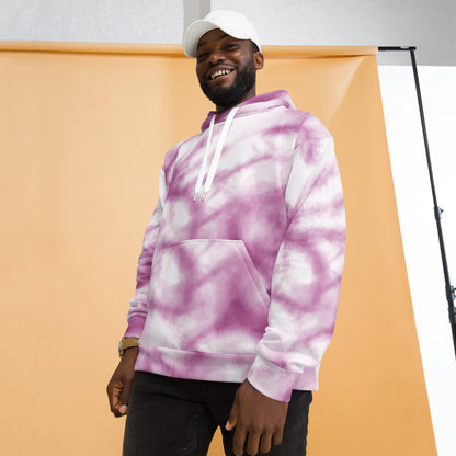 TIE DYE Purple Unisex Hoodie